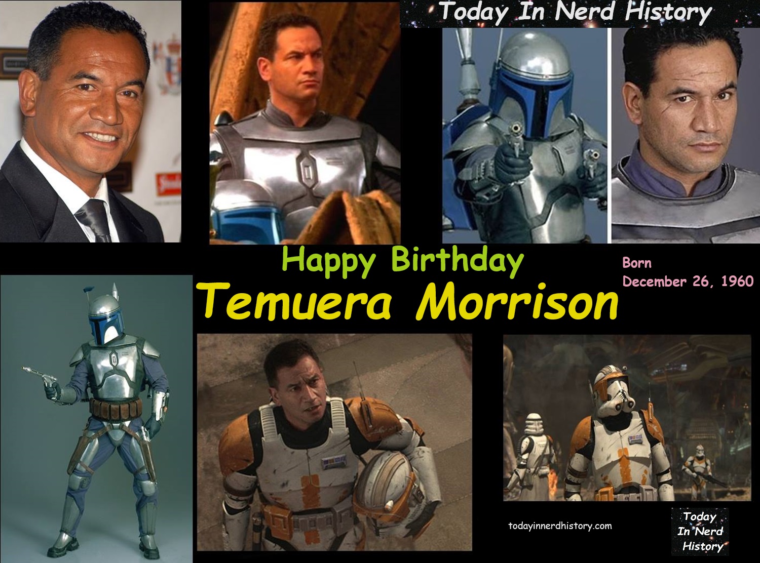 Today - 12-26 Happy birthday Temuera Morrison, born December 26, 1960 ...