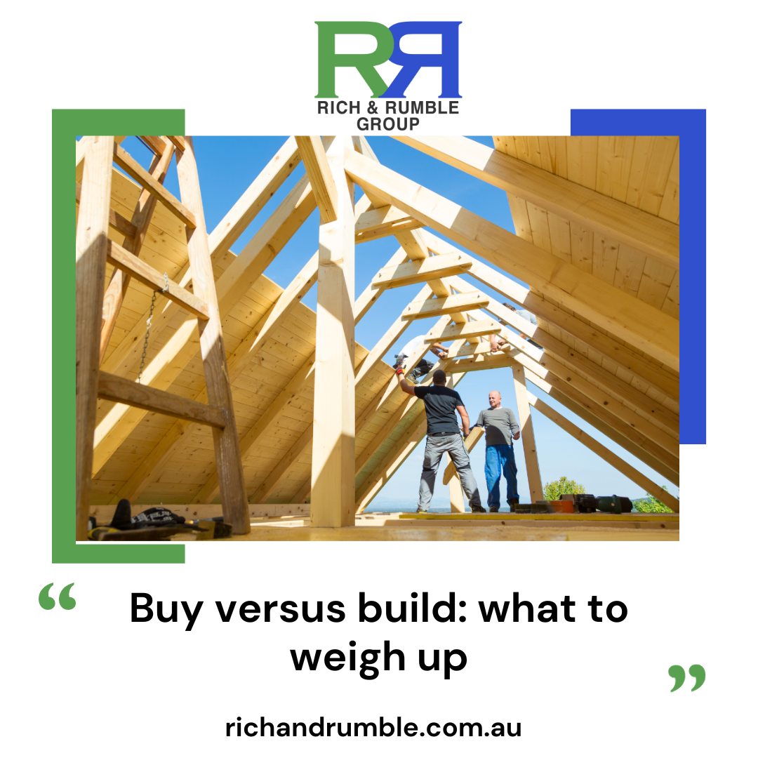 ⚖ Buy versus... - Rich & Rumble Group - Finance Brokers
