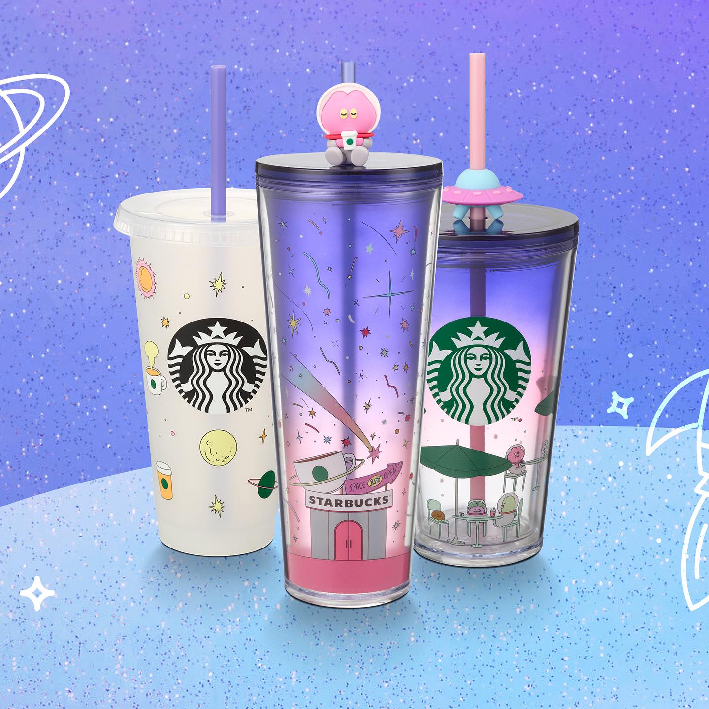 Our new drinkware collection is Out of This World ? No literally 