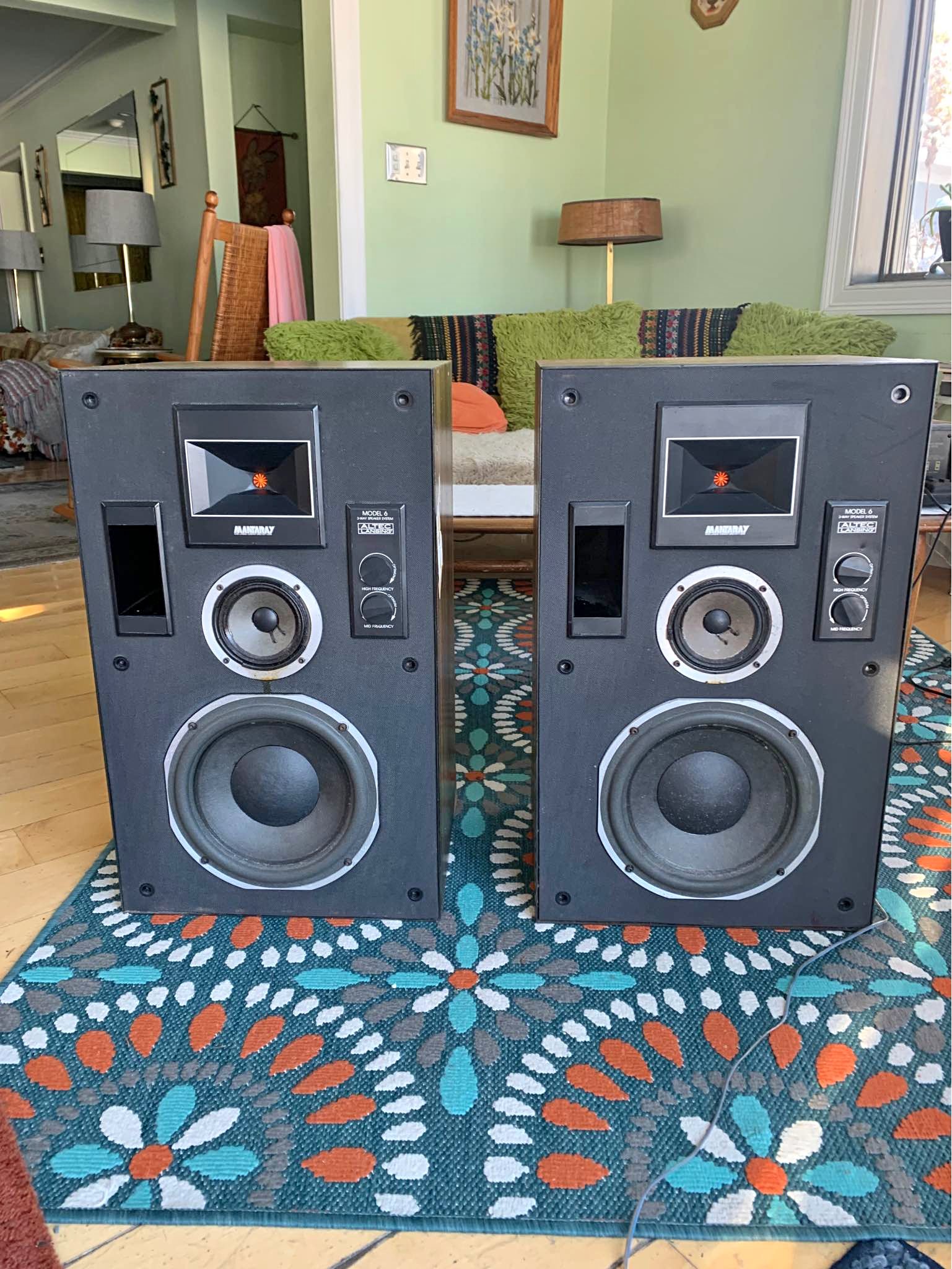 Super rare Altec Lansing Model 6 vintage speakers - Speakers ...