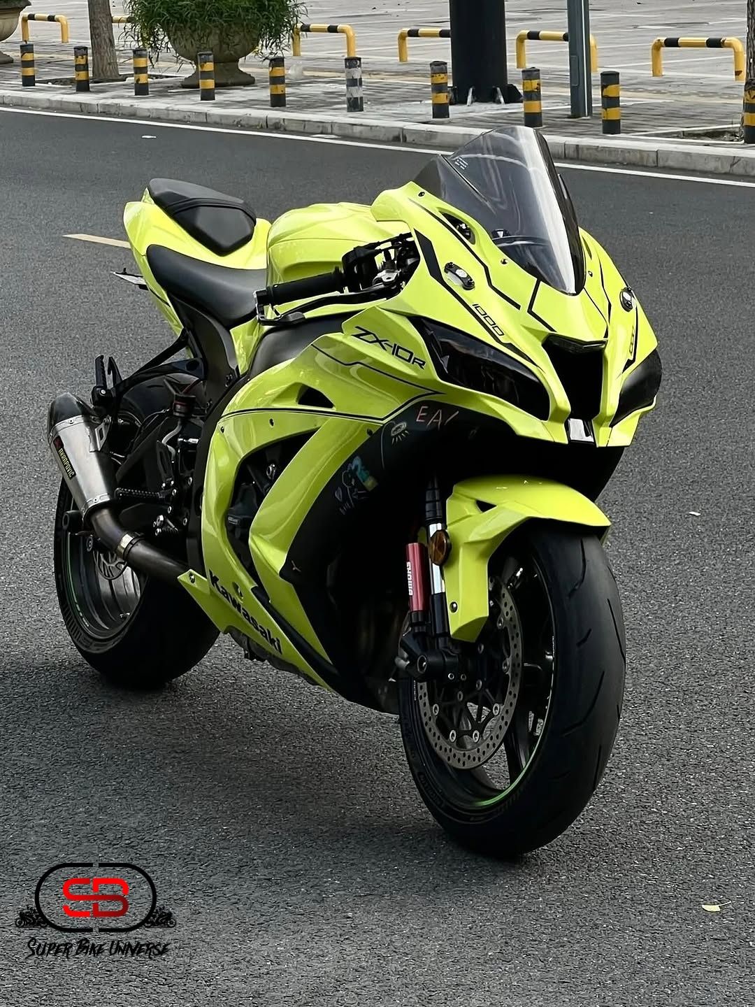 タケ Rab McAuley. Kawasaki Supersport Bishopscourt 180726