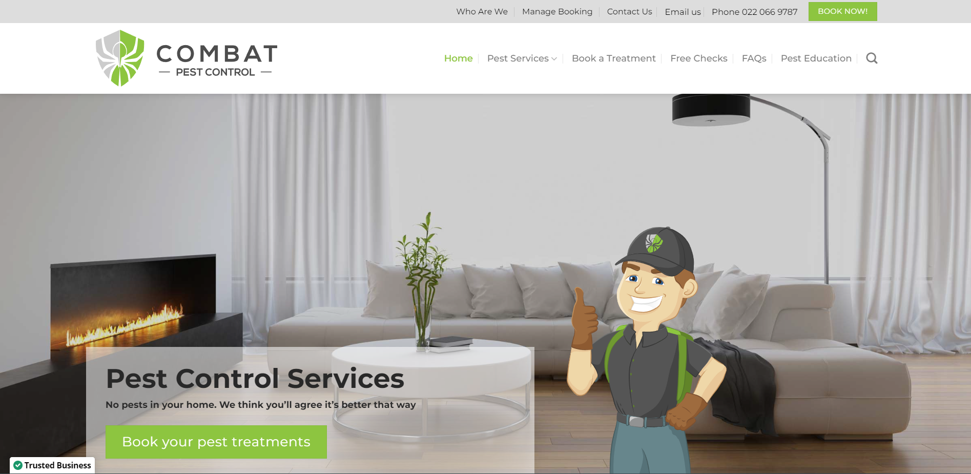 Combat Pest Control | Wainuiomata