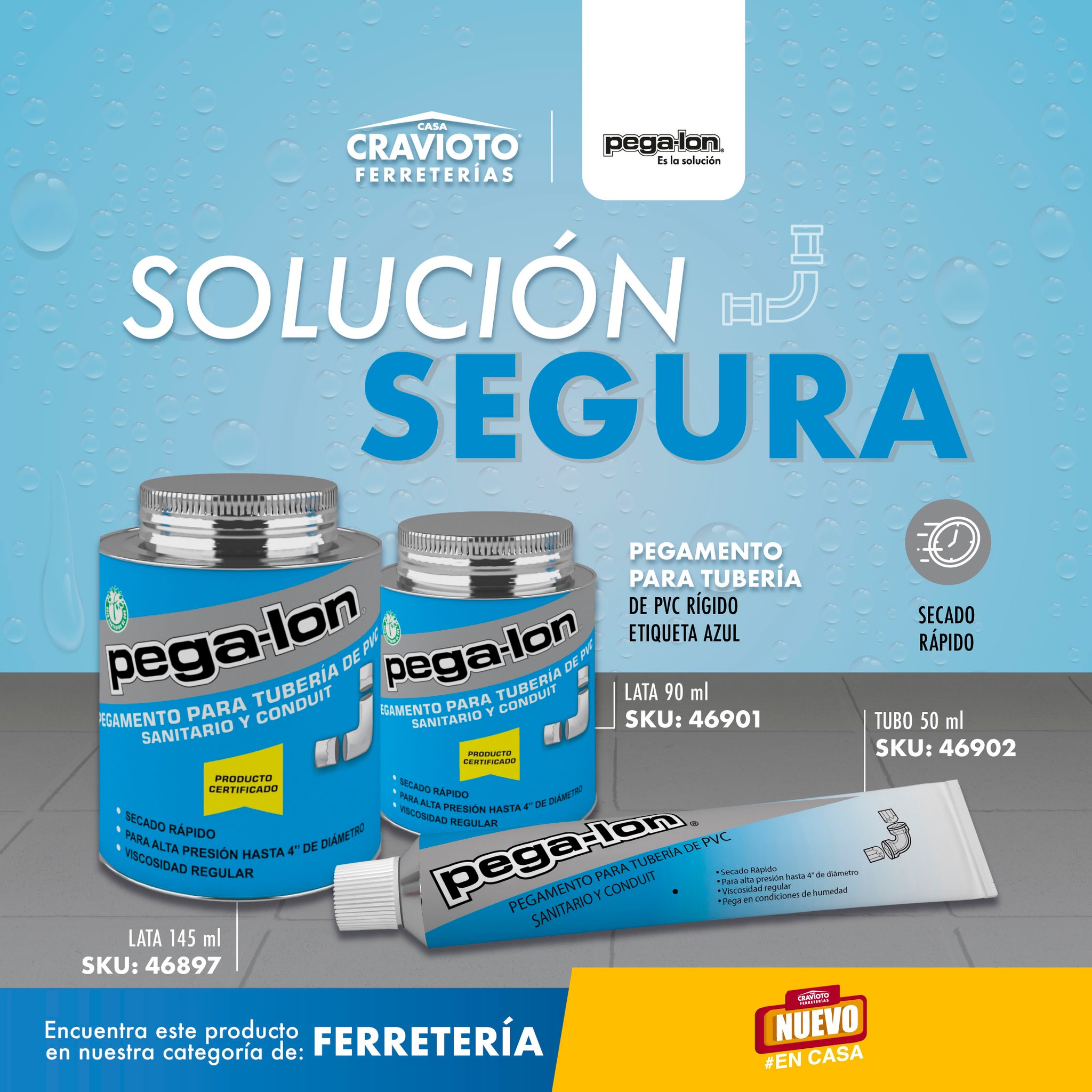 Casa - ¡Une con calidad! 💪🏻 Conoce el pegamento para tubería PVC de # ...
