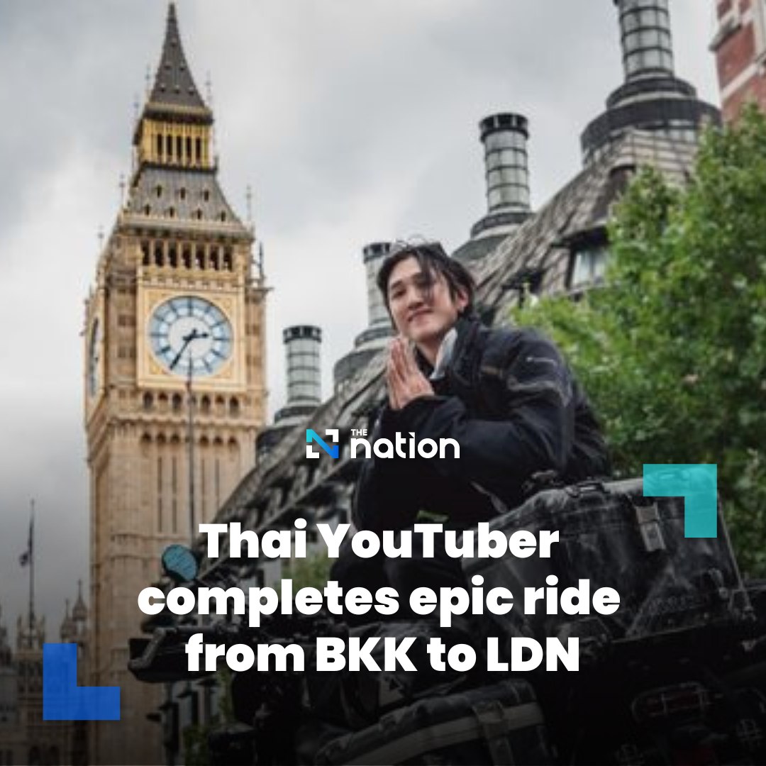 The Nation - Thai YouTuber `The Gaijin Trips’ completes epic ride from ...