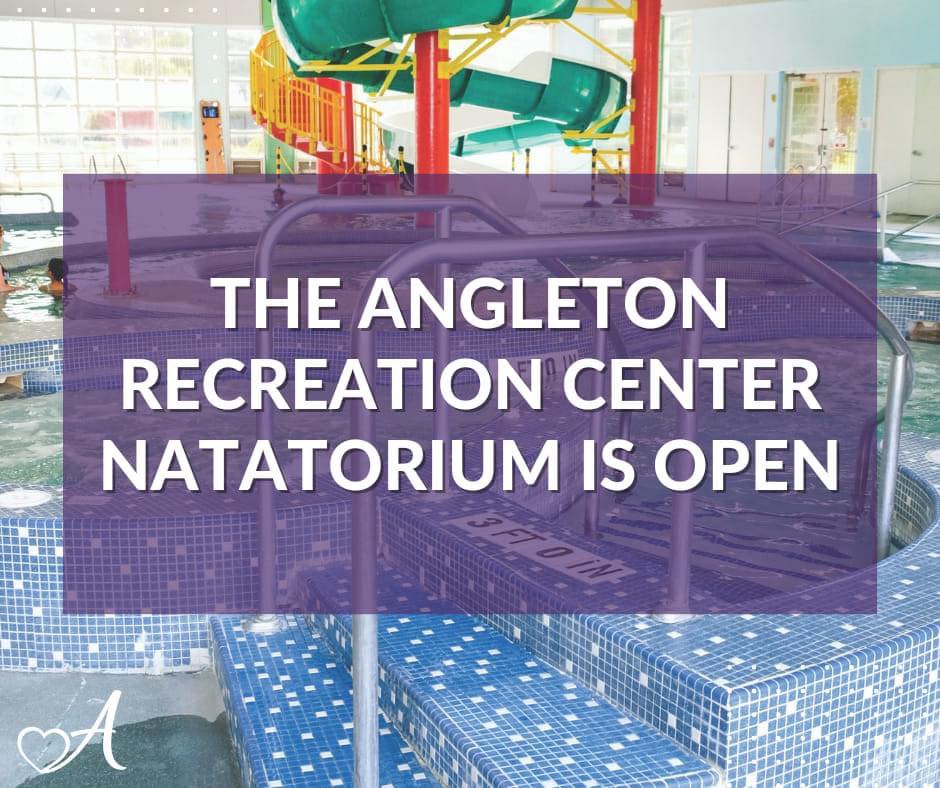 City - Maintenance has been completed and the Angleton Recreation ...