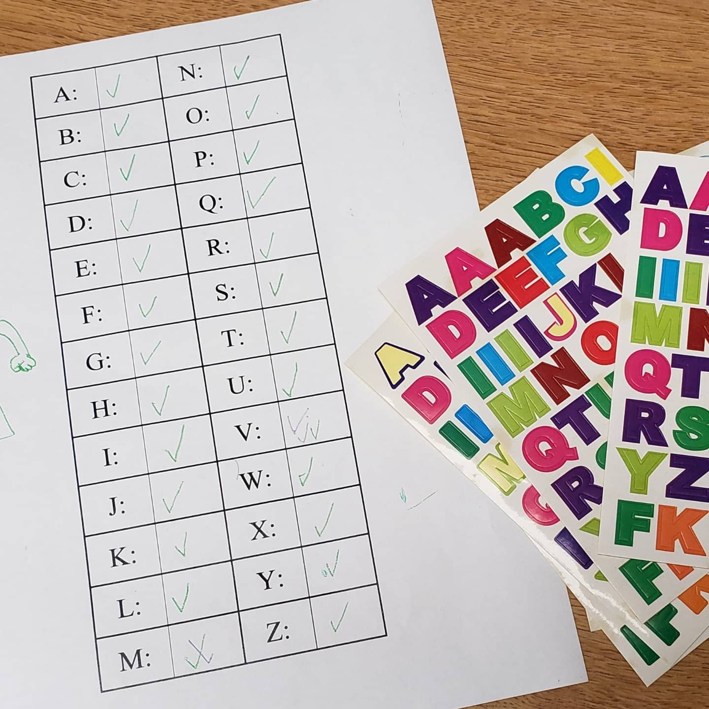 Books&Bots - This week we have been working on alphabet...
