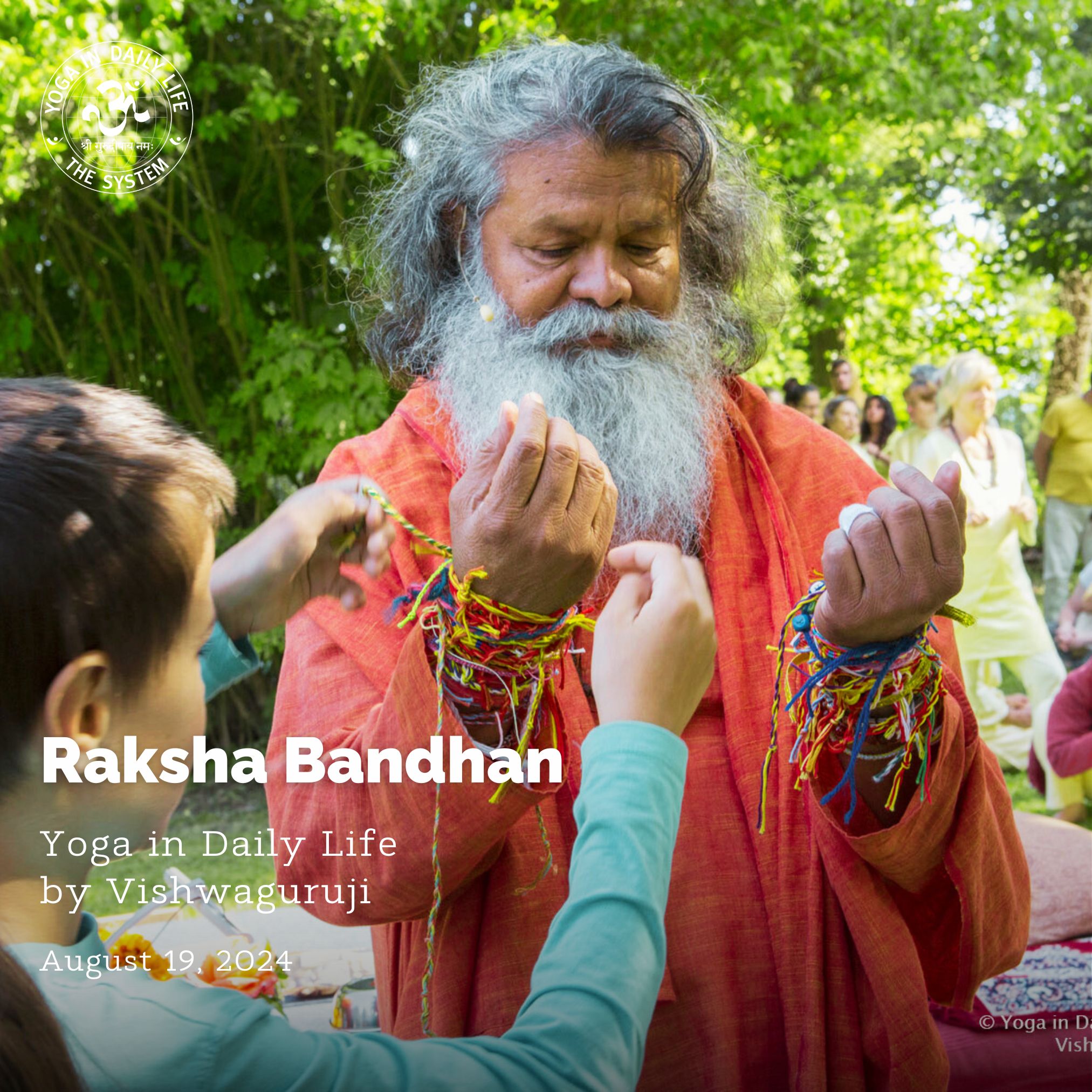 Yoga - Raksha Bandhan, observed on the full moon day of the Shravan ...