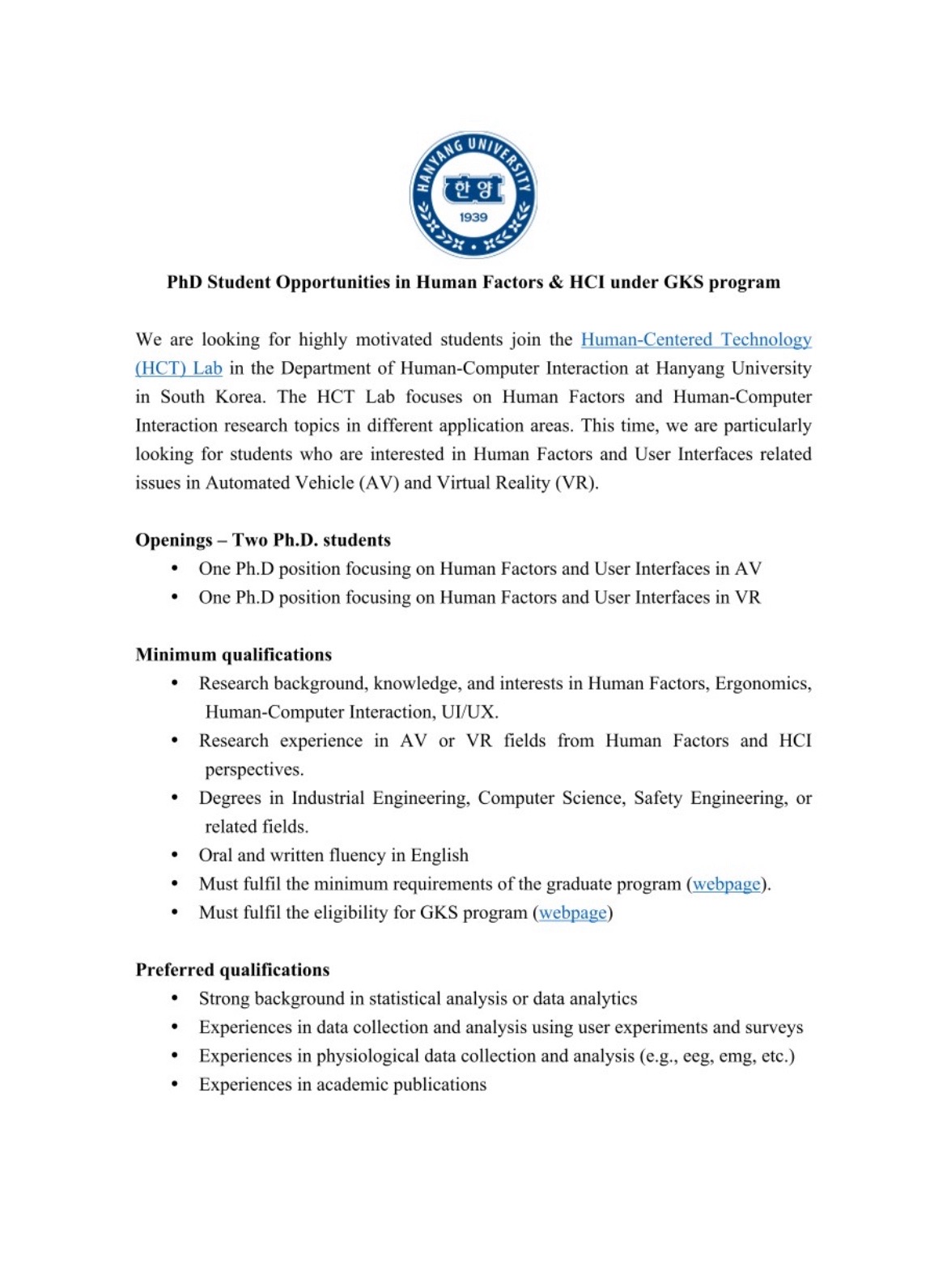 PhD Student Opportunities in... - Cosmos Scholarship Network | Facebook