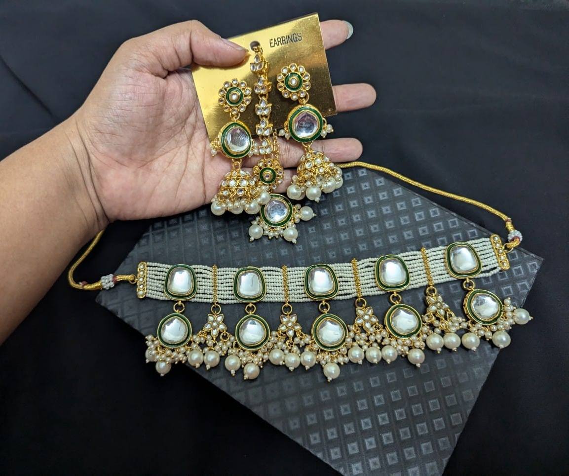 Exotic - Bridal Kundan Jewellery ♥️ Premium Collection ‼️ Offer price
