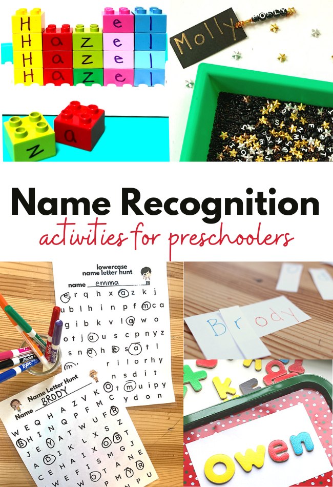 Name... - No Time For Flash Cards - Early Childhood Education