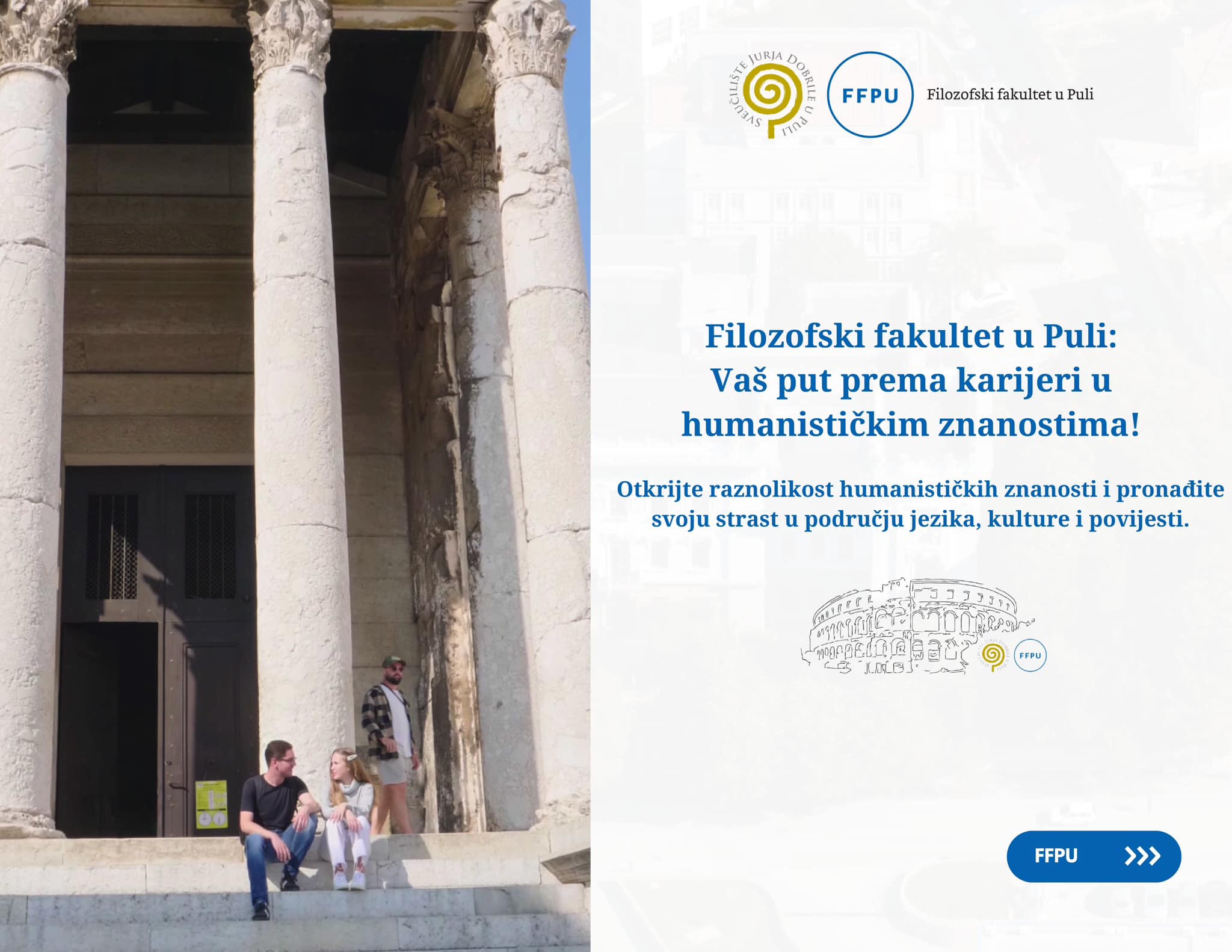 Filozofski fakultet Sveučilišta Jurja Dobrile u Puli | Pula