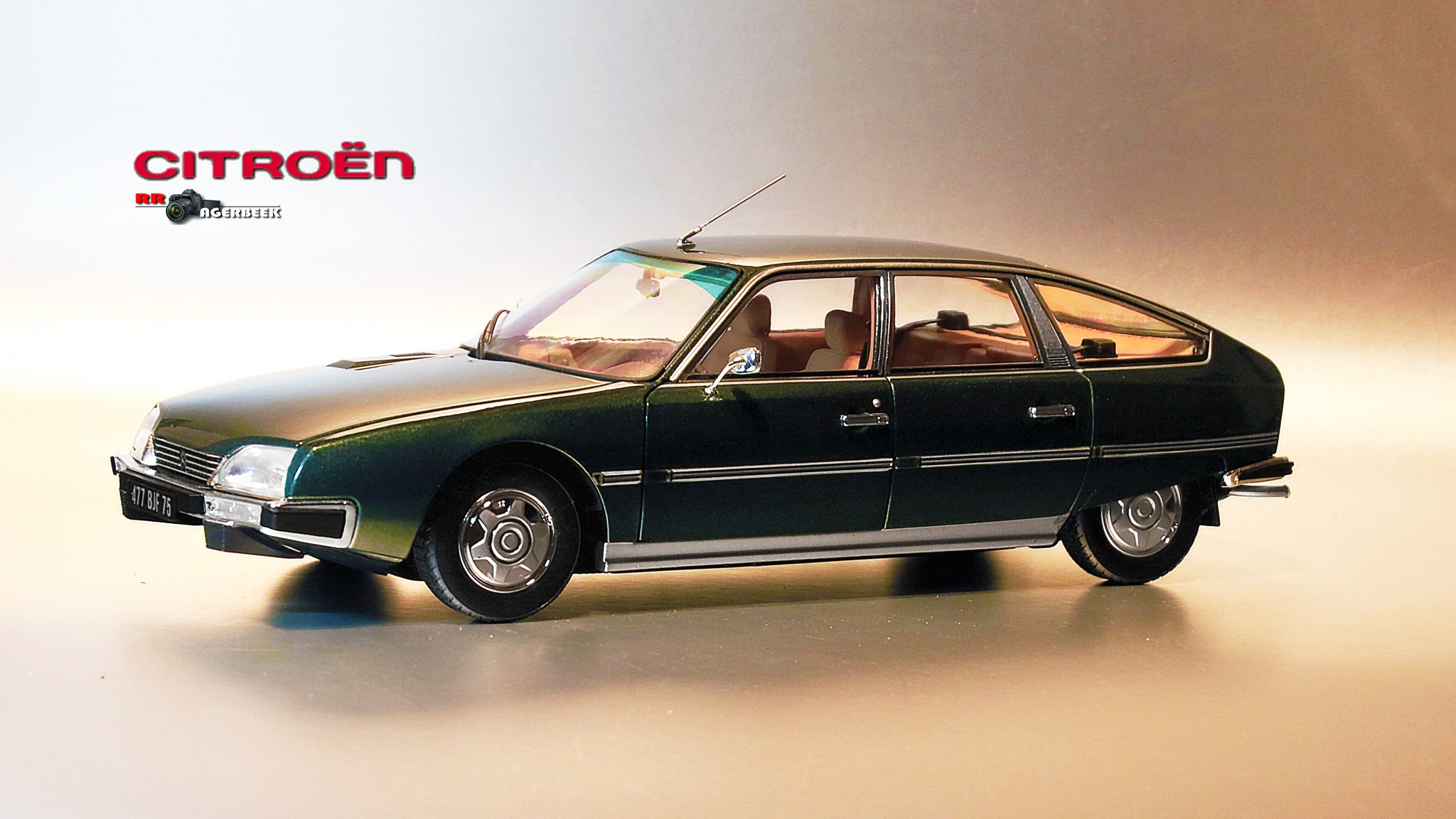 Miniature Citroën CX 2200 De 1974 - Norev 1/43 En Métal - Modèle D'occasion