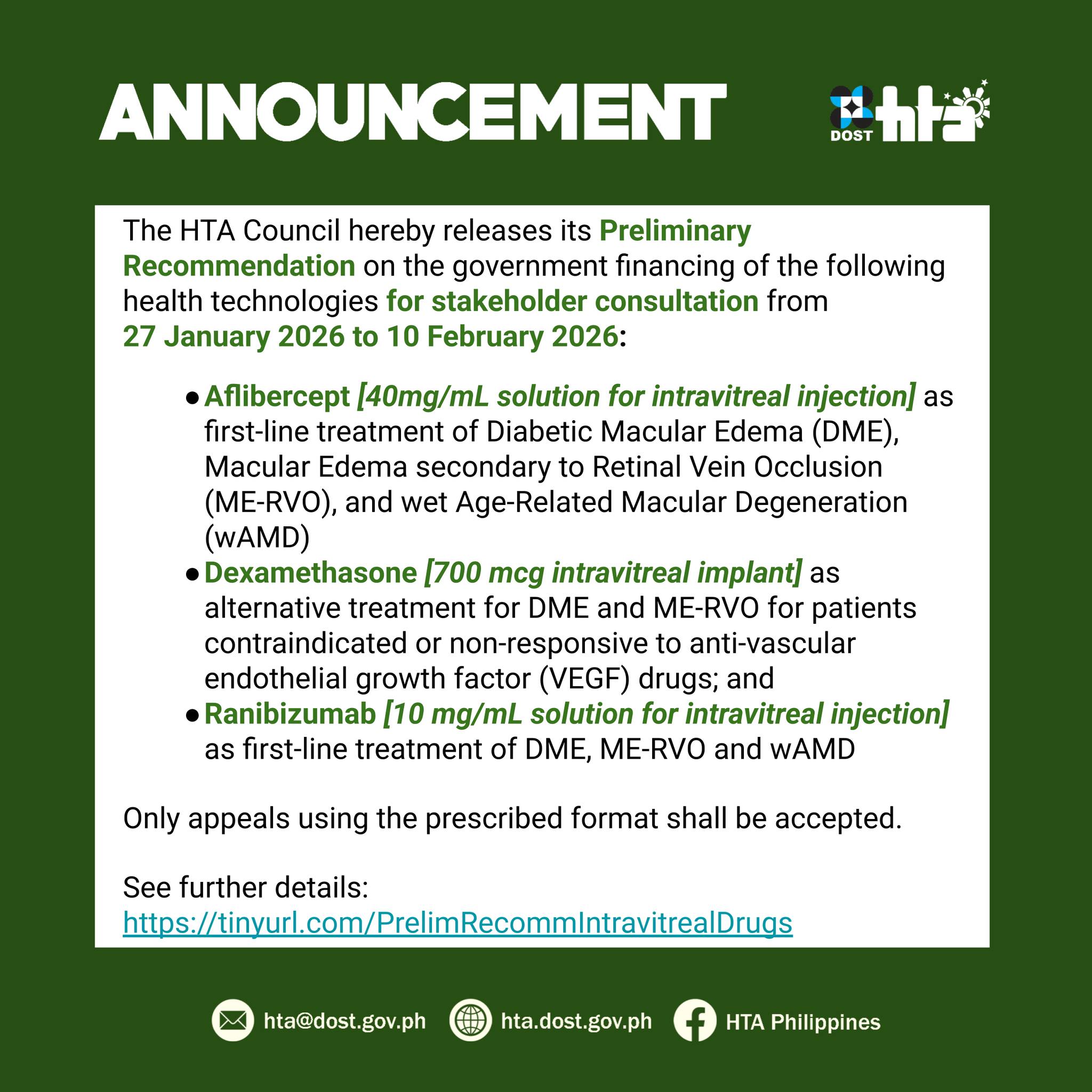 HTA Philippines - The HTA Council releases its 𝐏𝐫𝐞𝐥𝐢𝐦𝐢𝐧𝐚𝐫𝐲... | Facebook