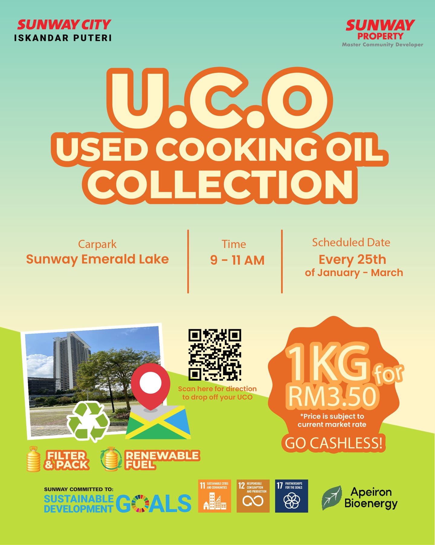 ♻ U.C.O. COLLECTION IS BACK... - Sunway City Iskandar Puteri | Facebook