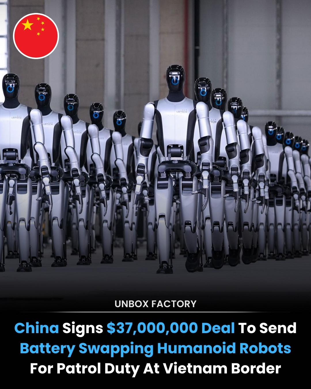 Unbox - China has signed a $37 million agreement to deploy humanoid ...