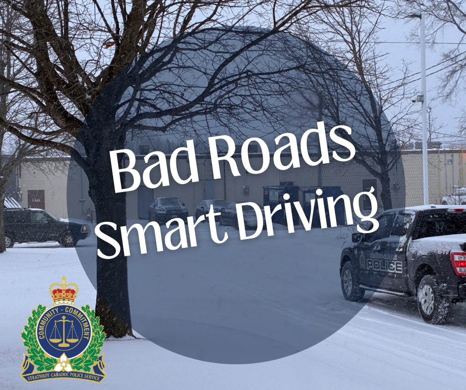 Strathroy-Caradoc - 🚨 Winter Driving Reminder from SCPS ️🚔 With the ...