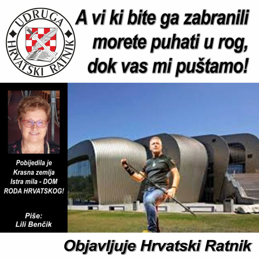 Udruga - Povodom najavljenog koncerta M.P. Thompsona, 10.01 2026. u ...
