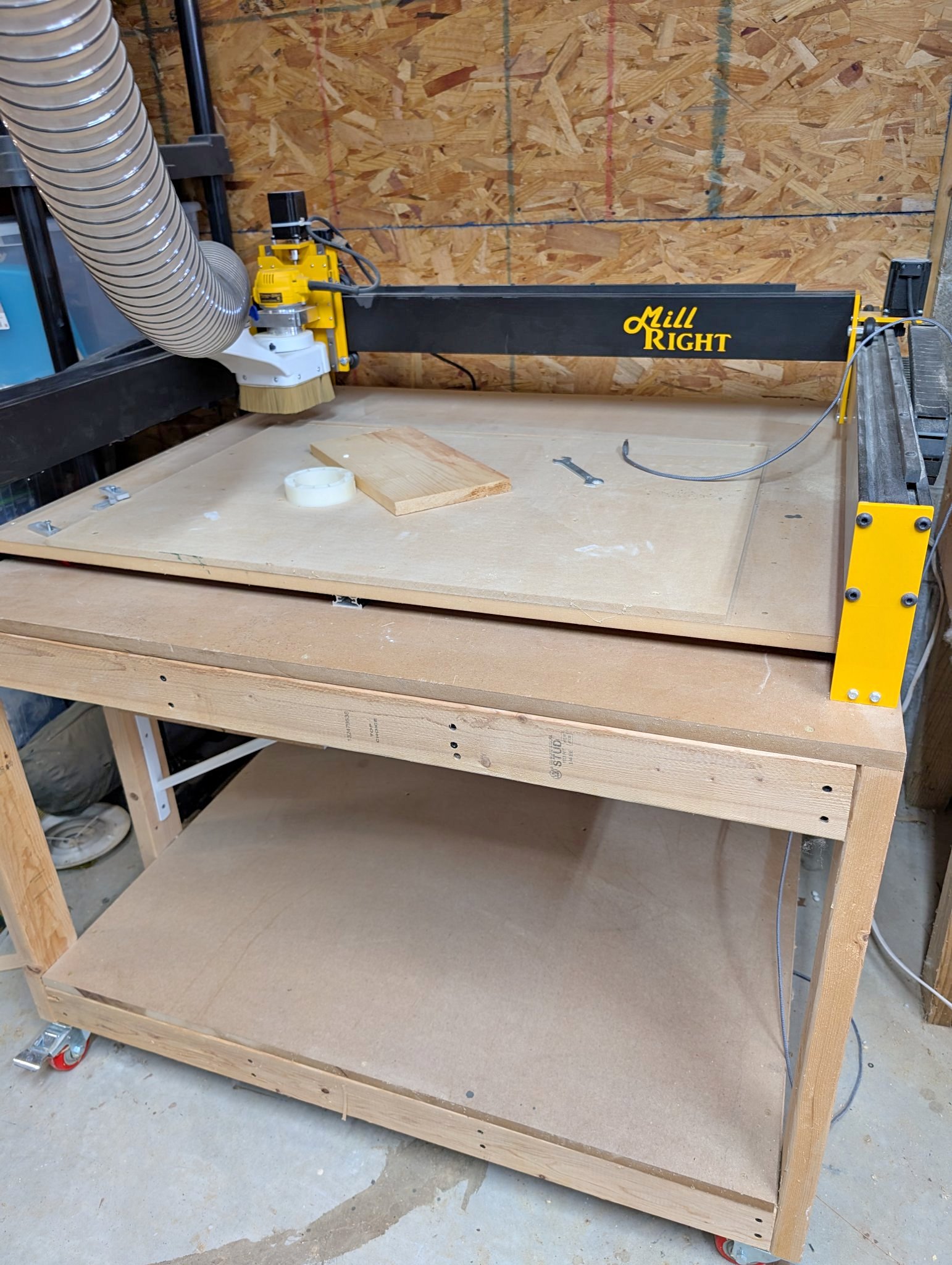 MillRight Mega V XL CNC Router + Rolling Workbench - Router Tables ...