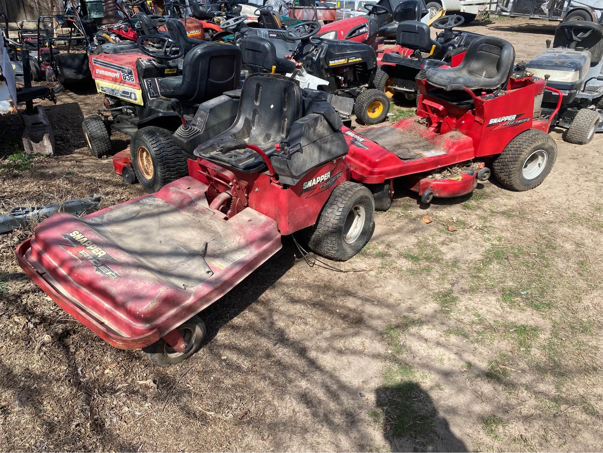 Snapper Z Rider ZTR Zero Turn Mower - Lawn Mowers - Wichita, Kansas ...