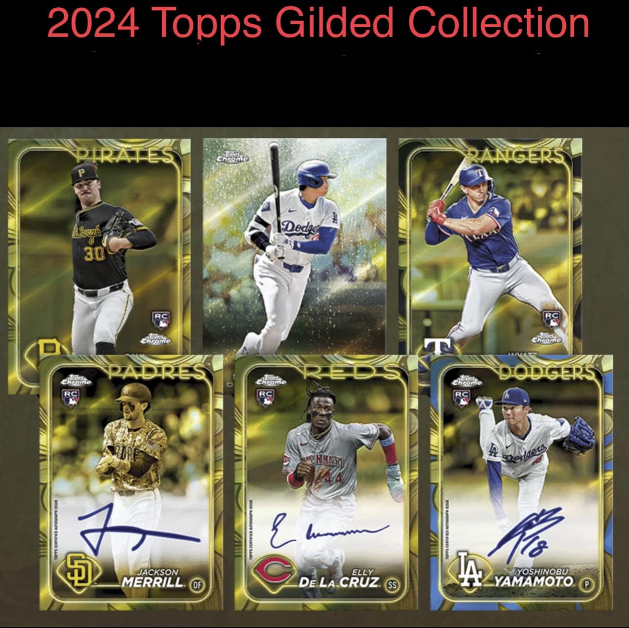 2024 Topps Gilded Collection トニー・ペレス オート 【公式通販】