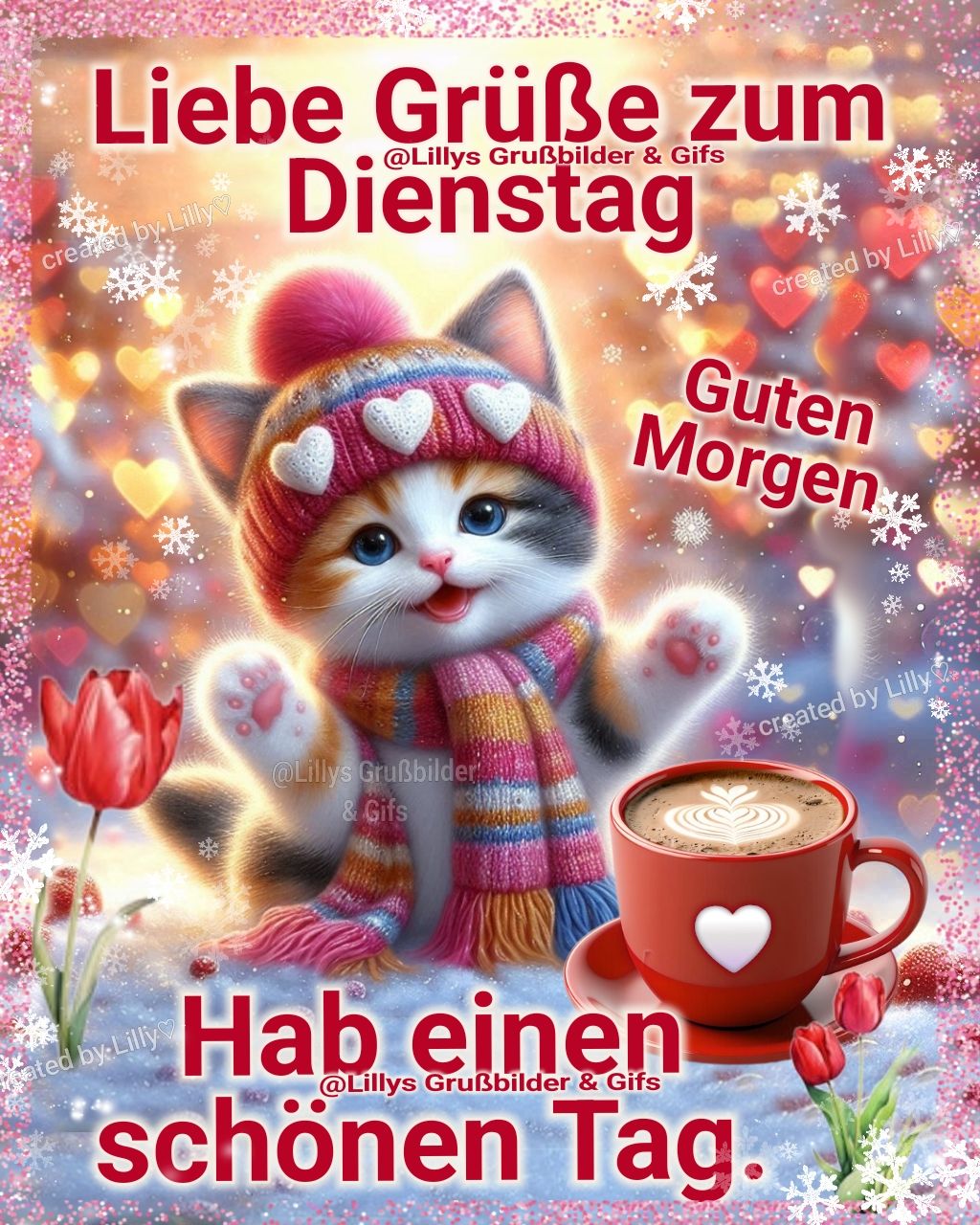 Schne Grsse Zum Dienstag Morgen Ebenbild
