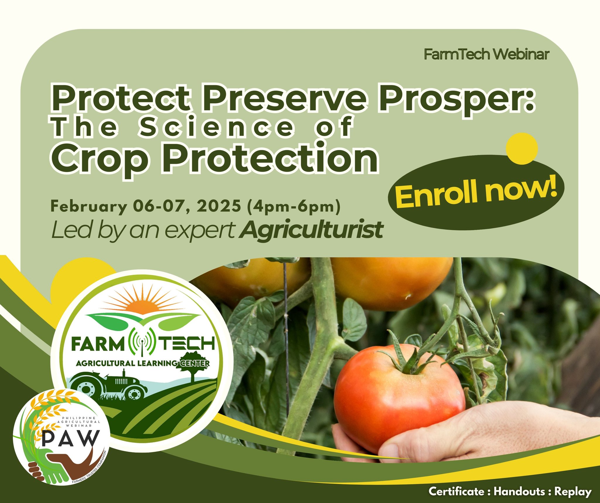 📍 𝙈𝘼𝙂𝙎𝙄𝙎𝙄𝙈𝙐𝙇𝘼 𝙉𝘼 𝙈𝘼𝙈𝘼𝙔𝘼... - Philippine Agricultural Webinar