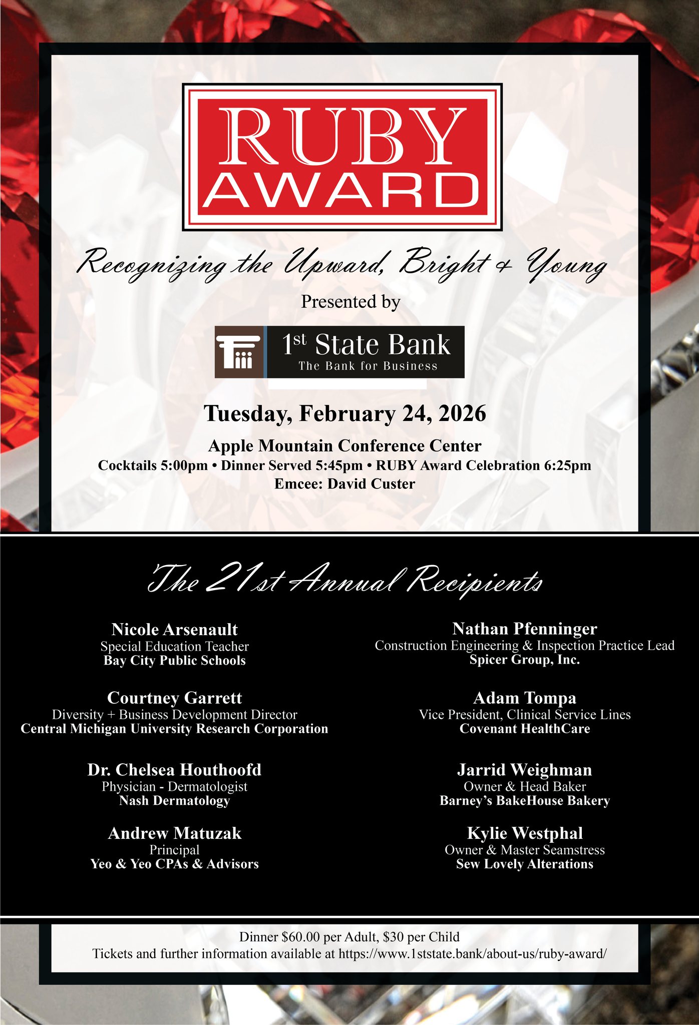 RUBY Award - We are proud to announce the recipients of... | Facebook