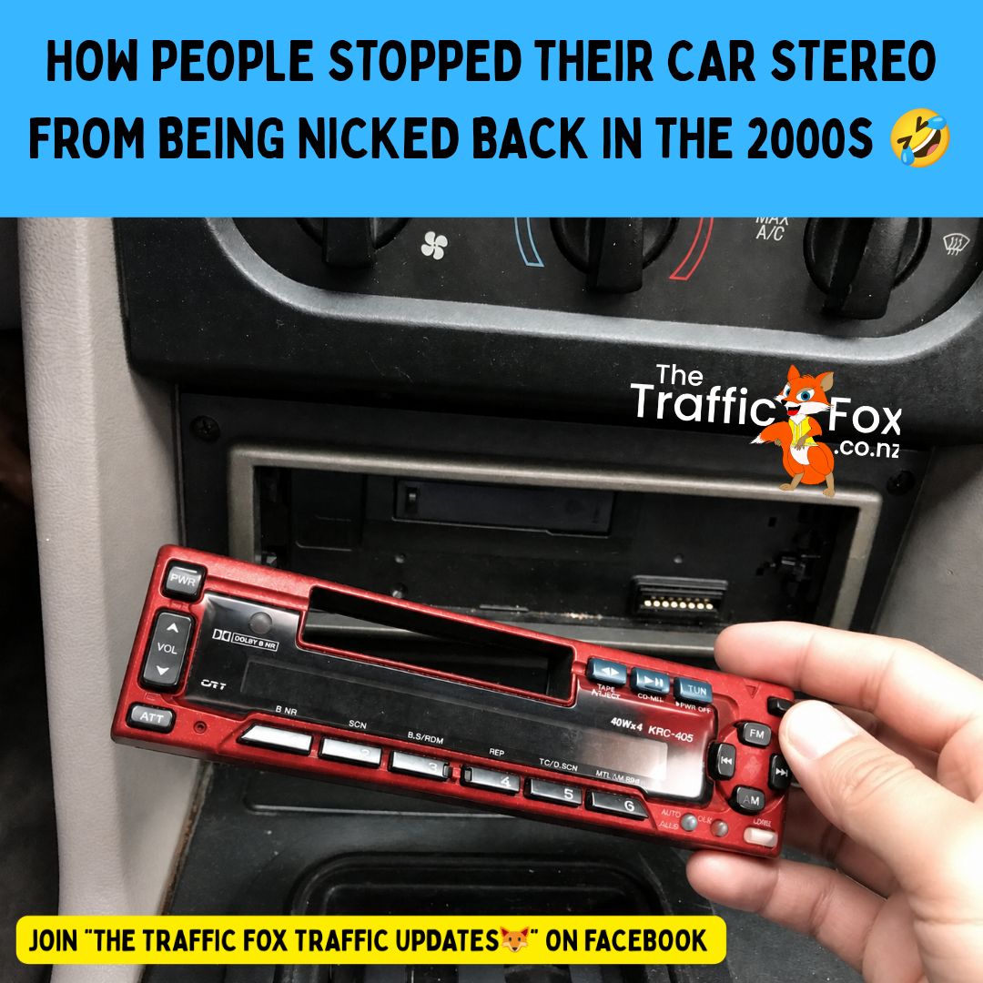 Pioneer car stereo faceplate removal for security