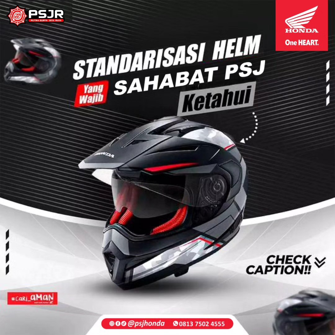 PSJ HONDA - 📌 Gak cuma dipakai saja, Sahabat Psj wajib tau... | Facebook