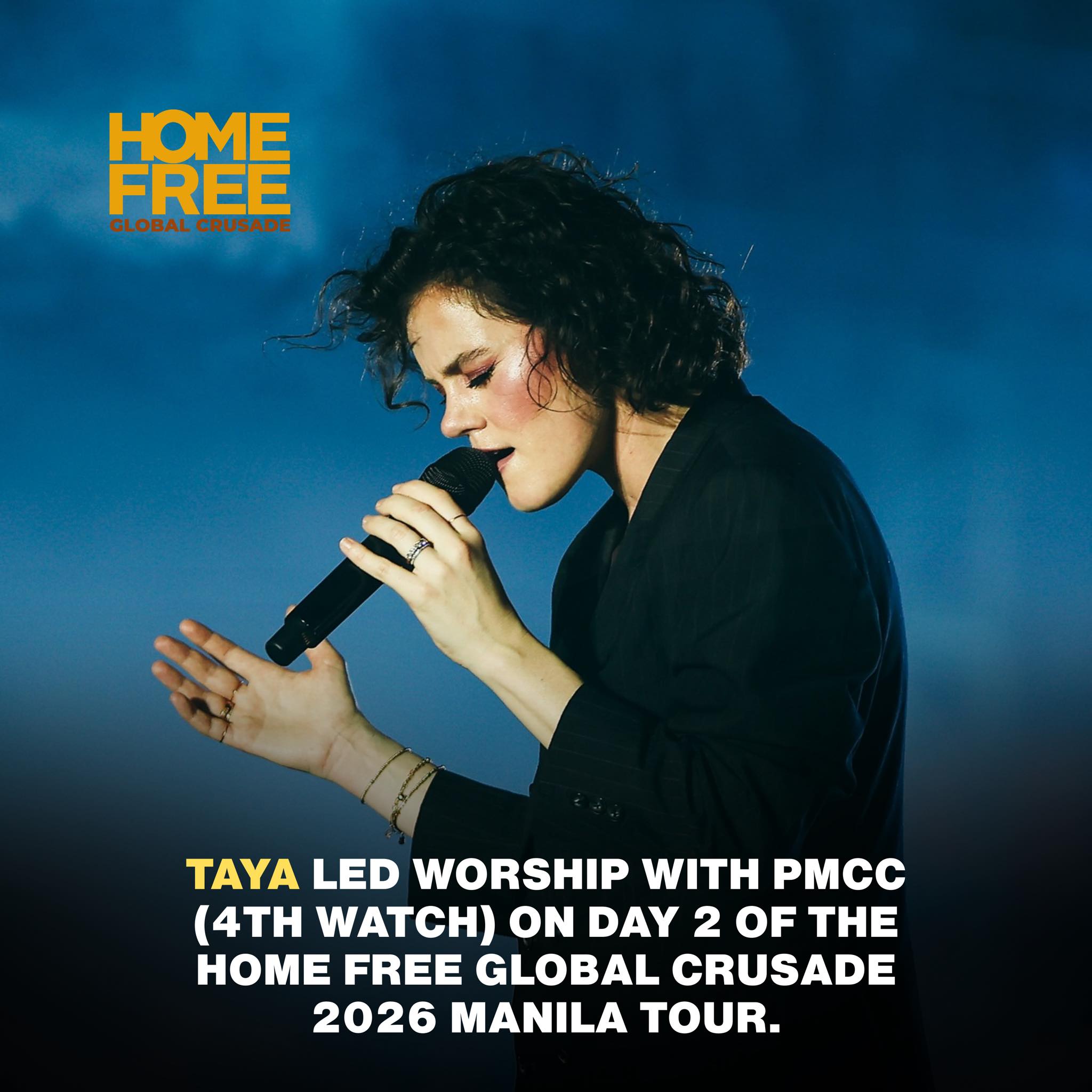 Home - Taya led worship with PMCC (4th Watch) on Day 2 of the Home Free ...