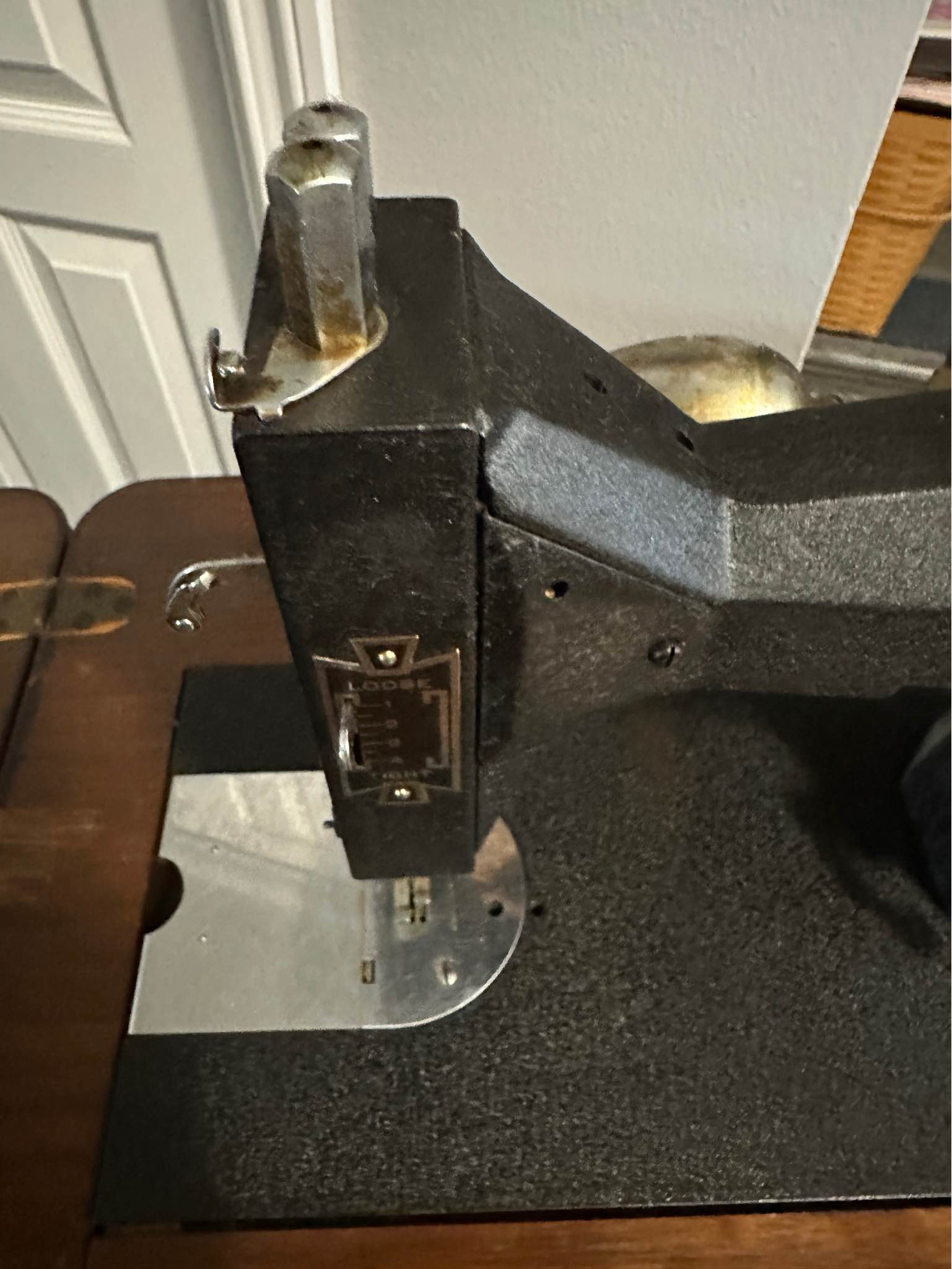 Vintage Kenmore Rotary Sewing Machine Model 83 with Cabinet and Manual ...