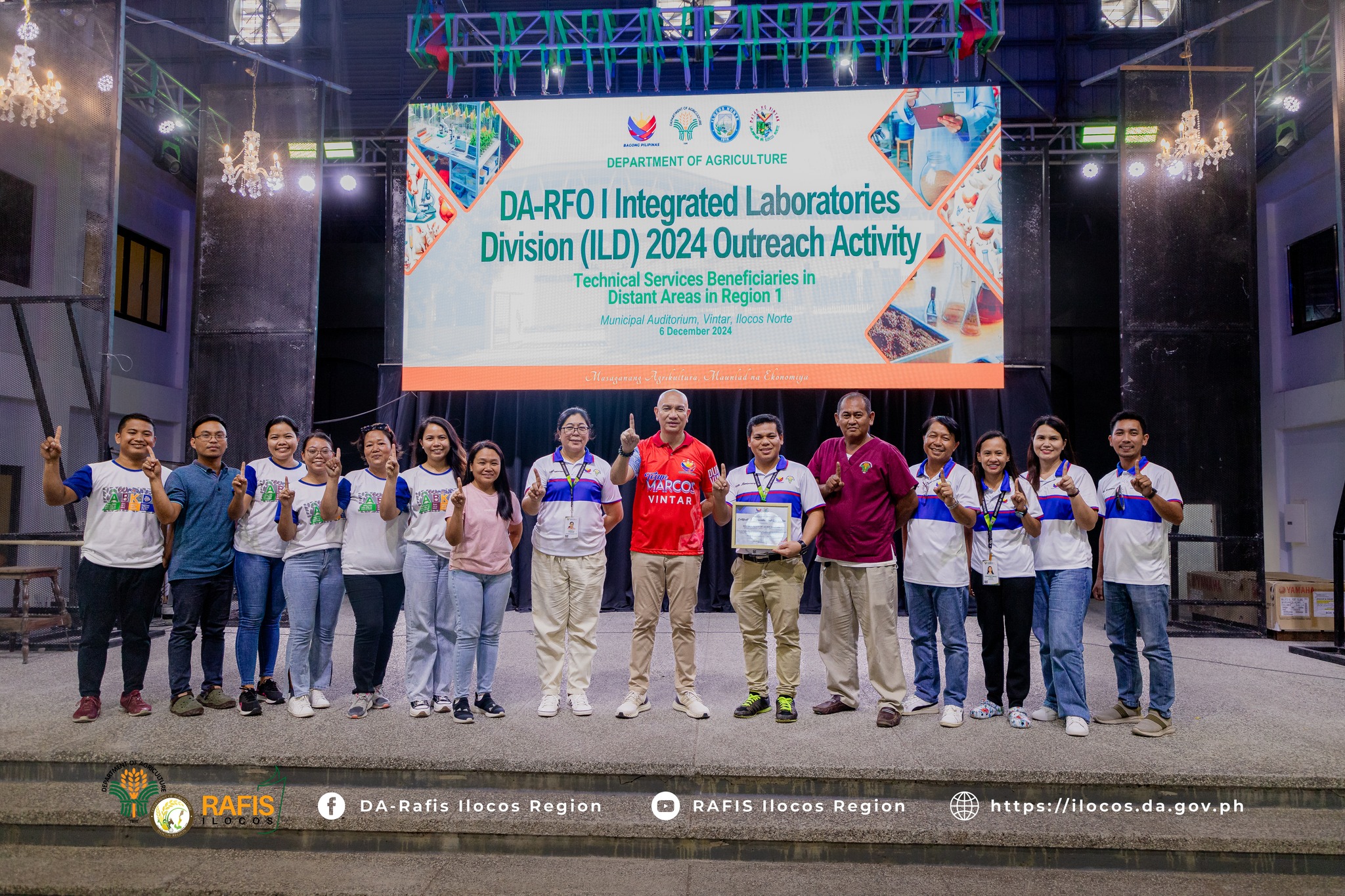 𝗗𝗔-𝗥𝗙𝗢 𝟭 𝗜𝗻𝘁𝗲𝗴𝗿𝗮𝘁𝗲𝗱 𝗟𝗮𝗯𝗼𝗿𝗮𝘁𝗼𝗿𝗶𝗲𝘀... - DA-Rafis Ilocos Region | Facebook