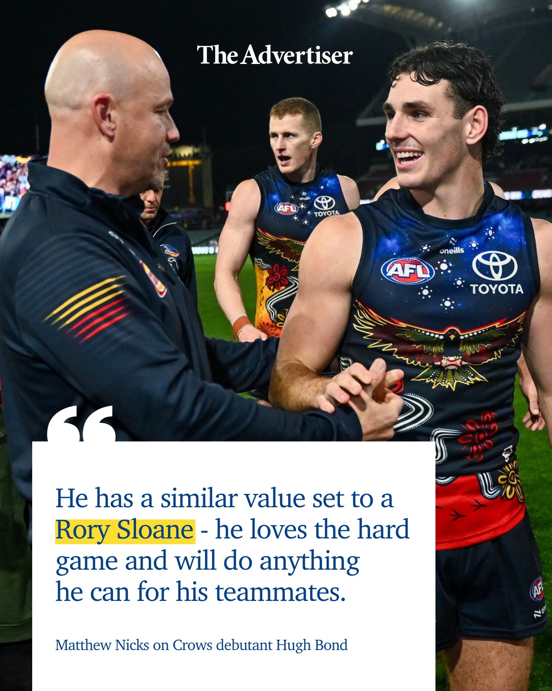 The Advertiser - A handy comparison after your first AFL game 💛 Read ...
