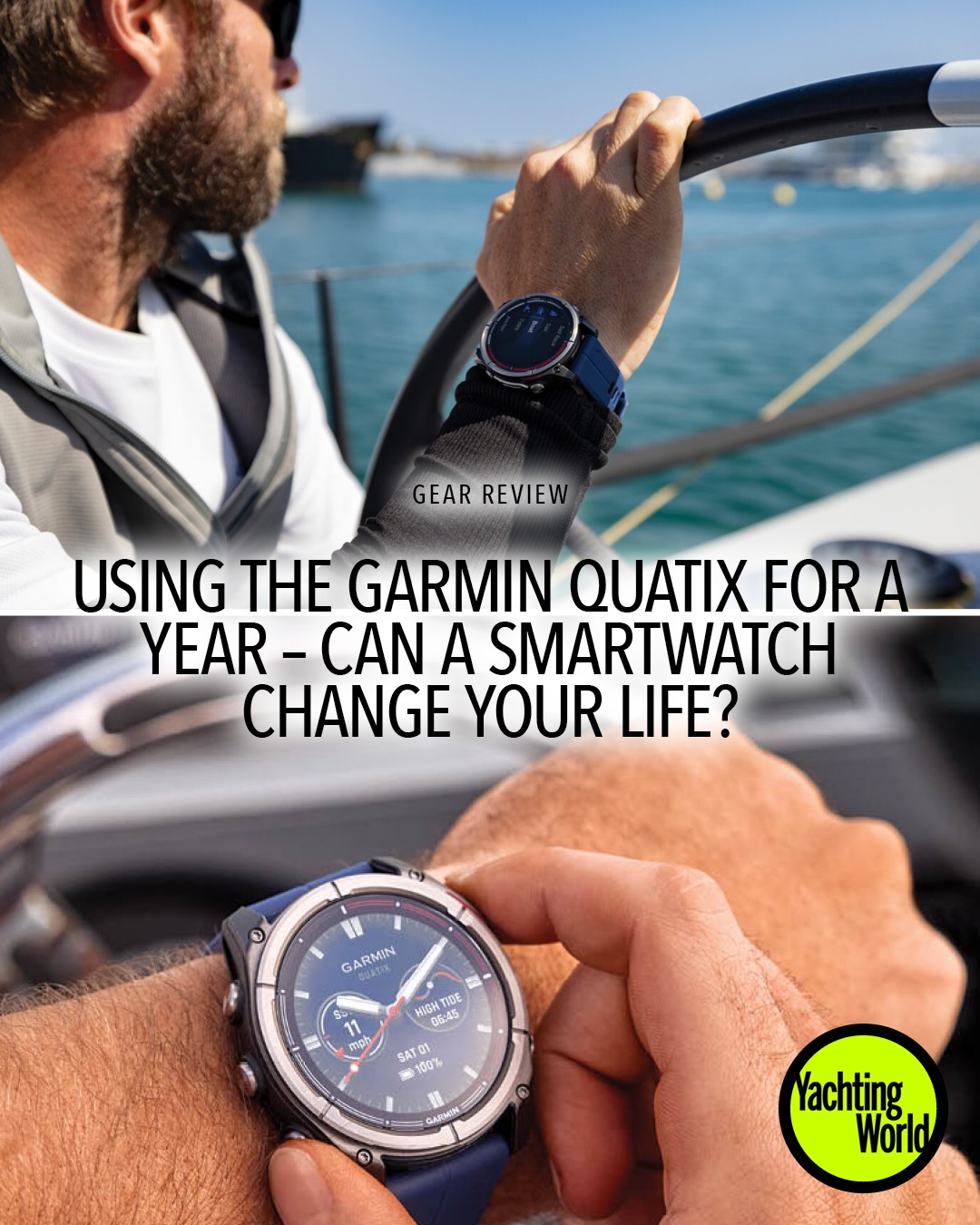 Yachting - From zero to hero – ‘why I started using a Garmin Quatix 8 ...