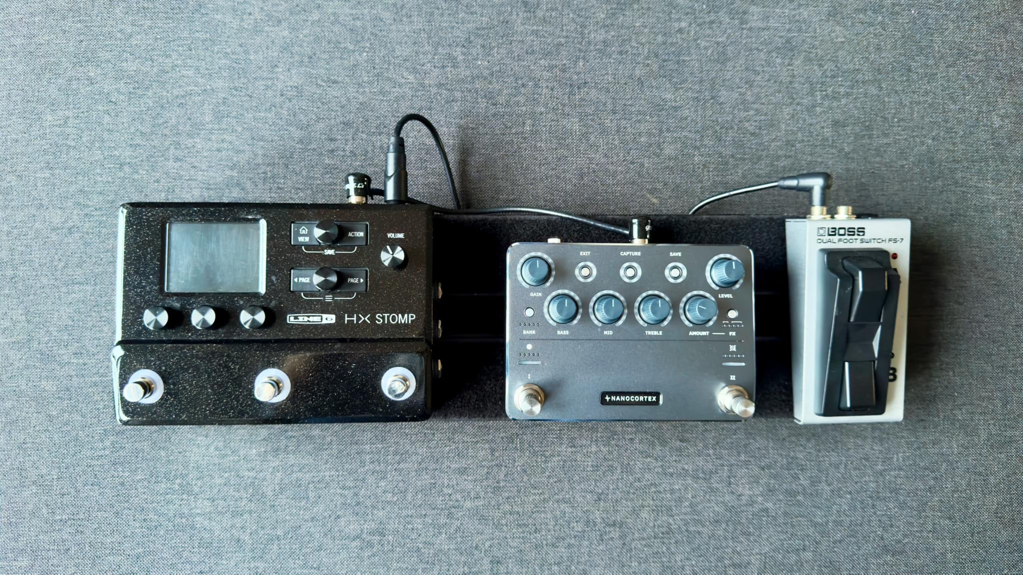 HX STOMP XL (ペダルトレインnano) Has anyone mounted an HX Stomp XL on a Pedaltrain Nano?