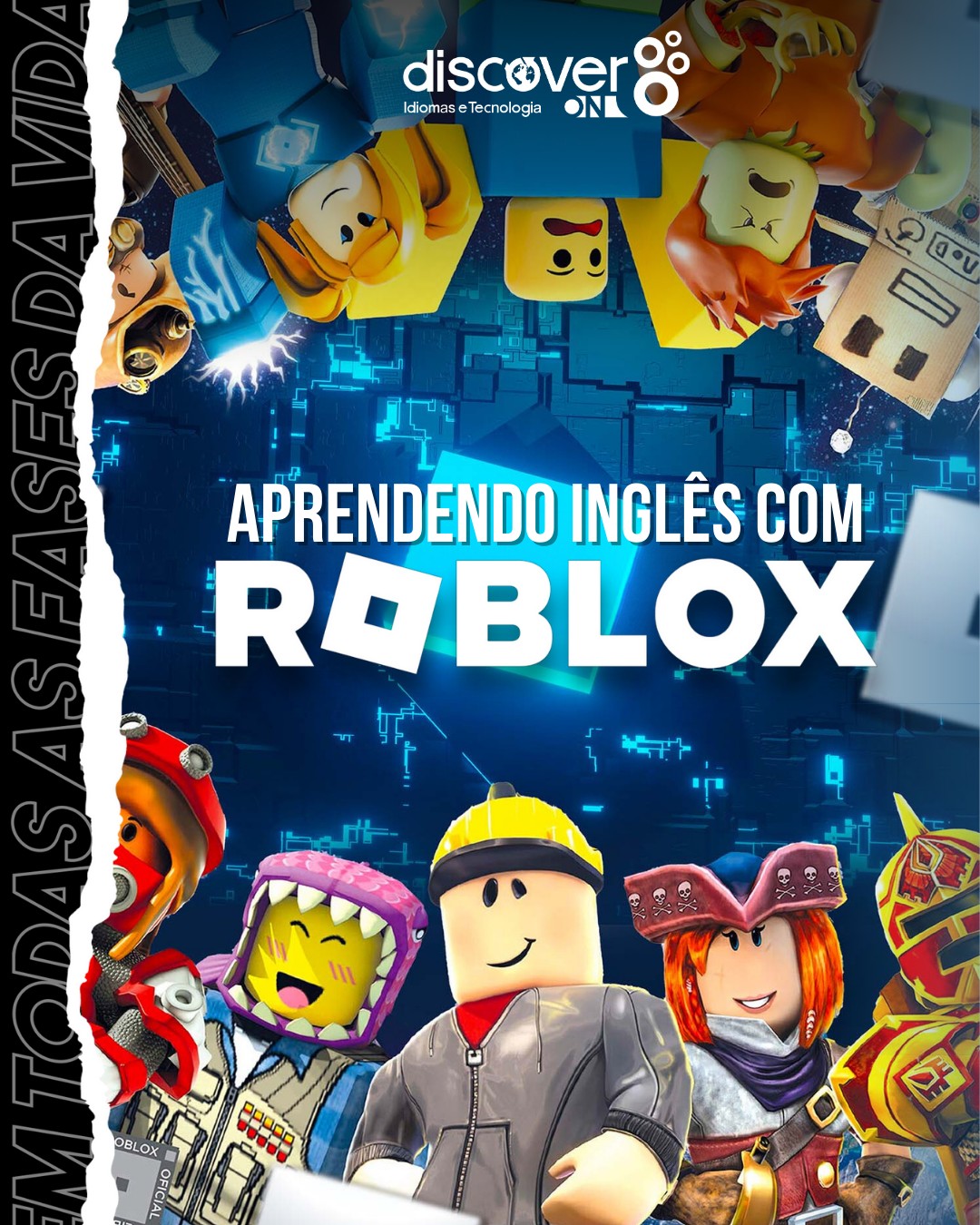 Escola Discover - Let's learn English with ROBLOX! 💜💚... | Facebook