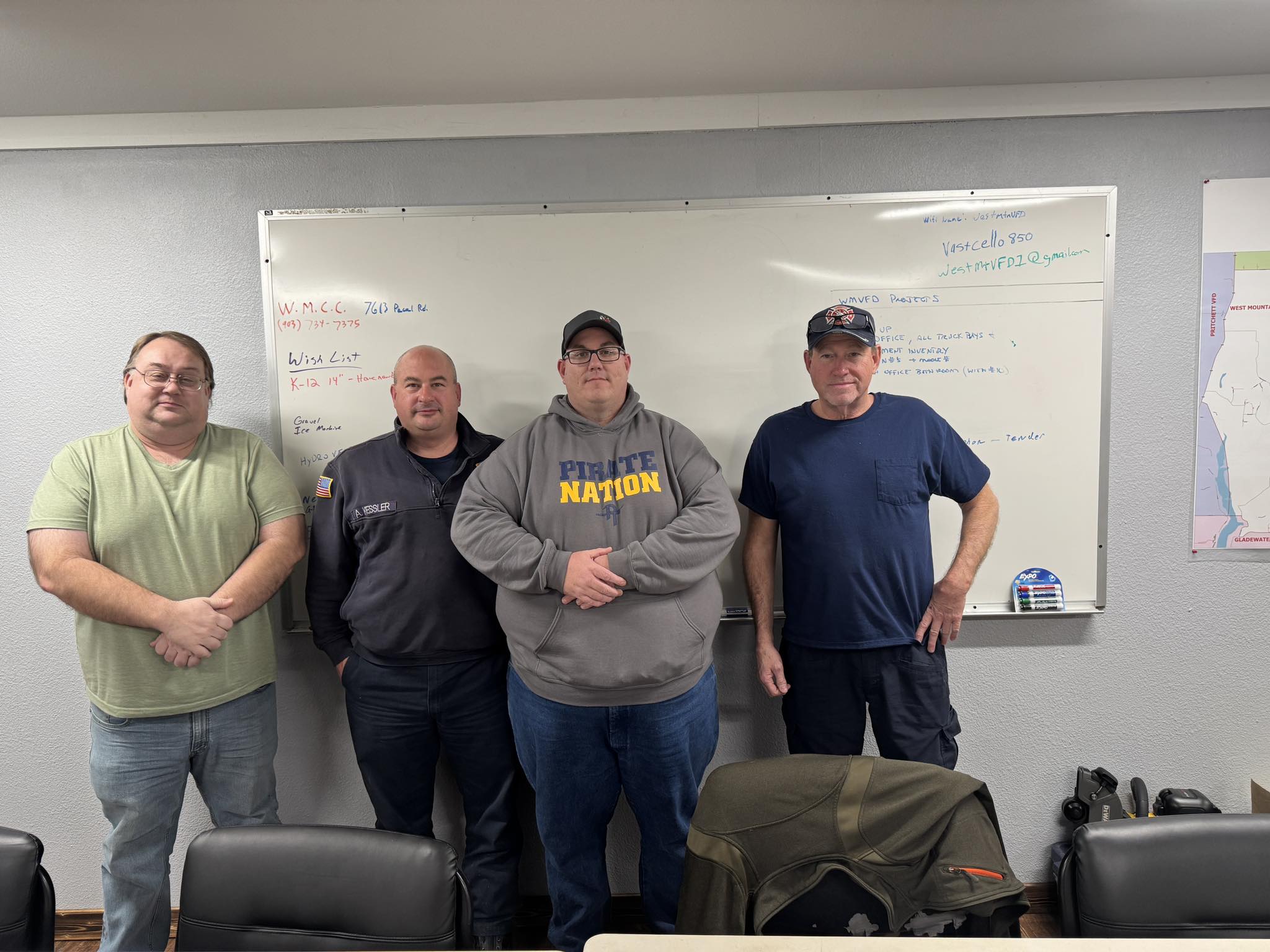West - Tonight, the West Mountain Volunteer Fire Department held our ...