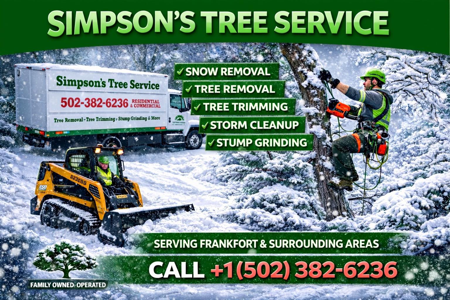 🌳⚡ With today’s storms... - Simpson’s tree service’s LLC | Facebook