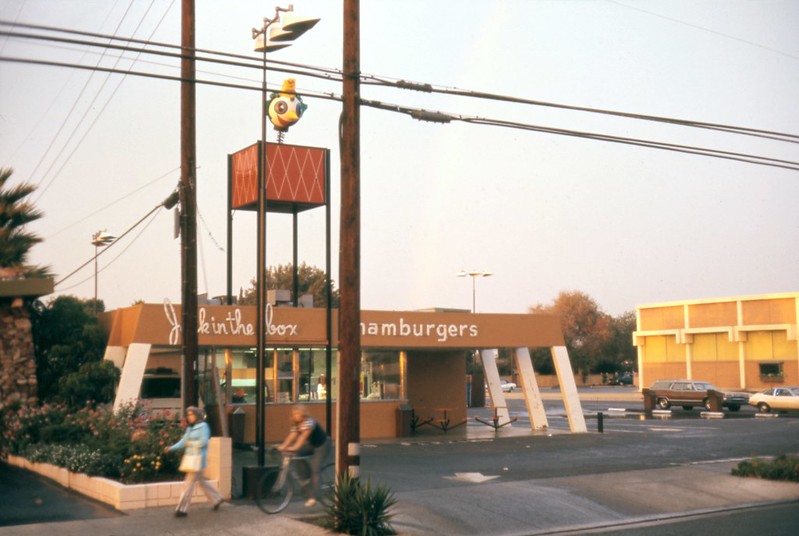 Jack in the Box. 2235 W Lincoln. Anaheim. 1974.