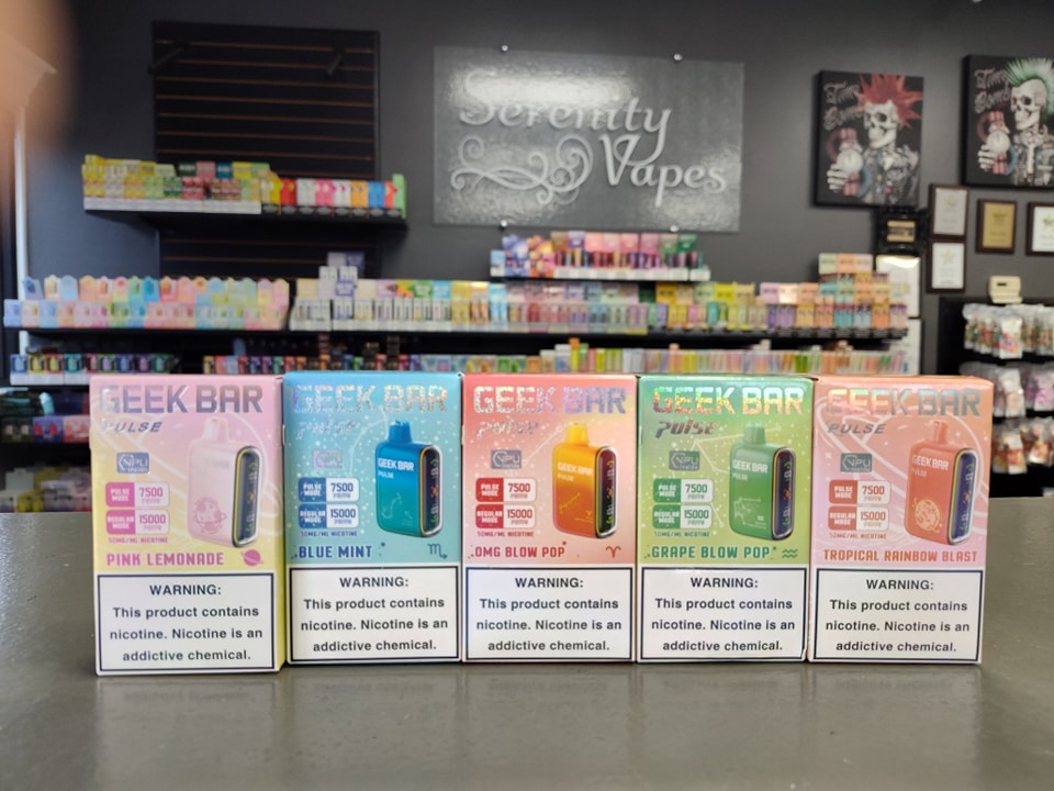 gas station near me that sells geek bars available at Vapor on Grand Geek Bar Meloso Mini Battery Flavors:Spooky Vanilla (Halloween Limited Edition)