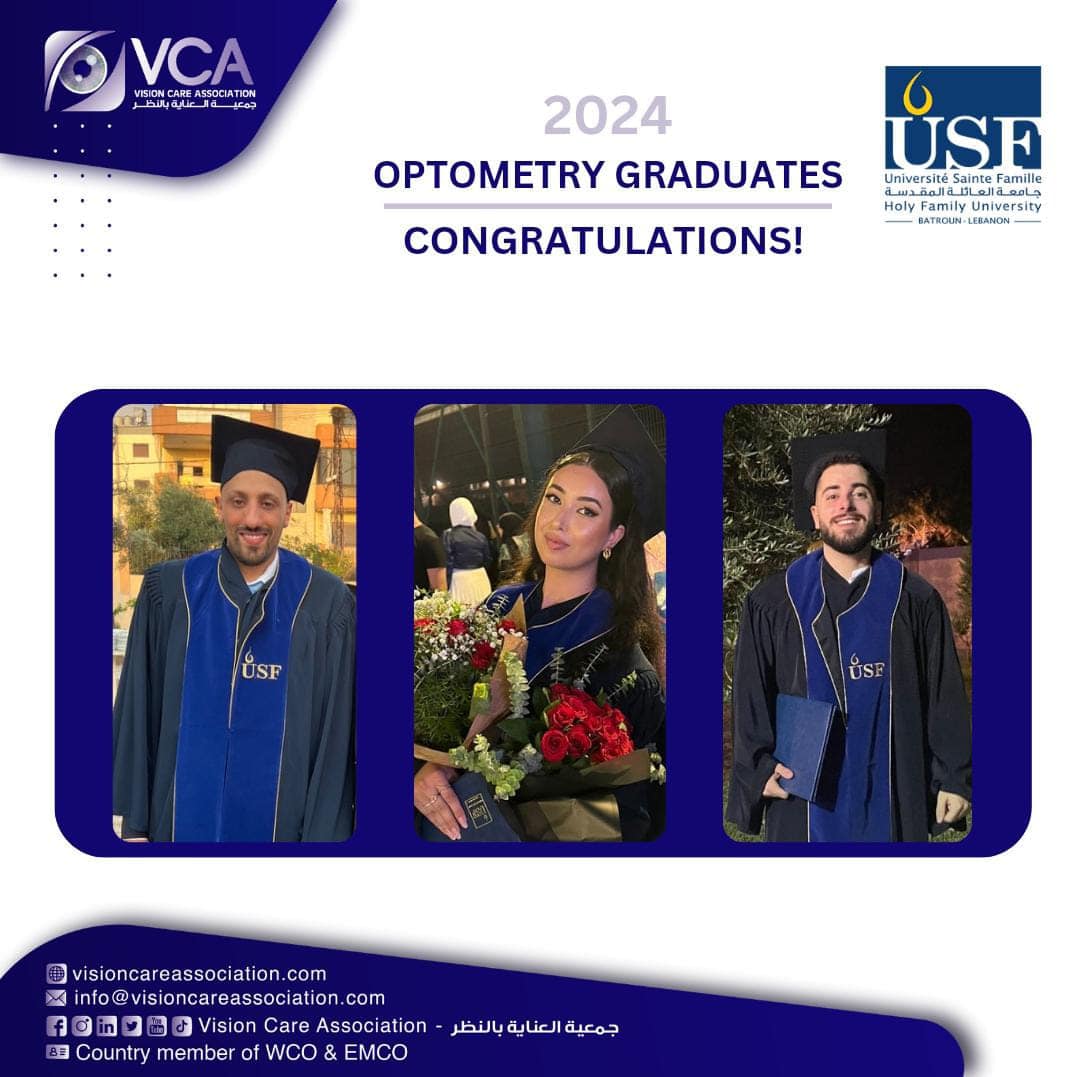 Vision - Sainte Famille University (USF) Optometry Graduates - 2024 ...