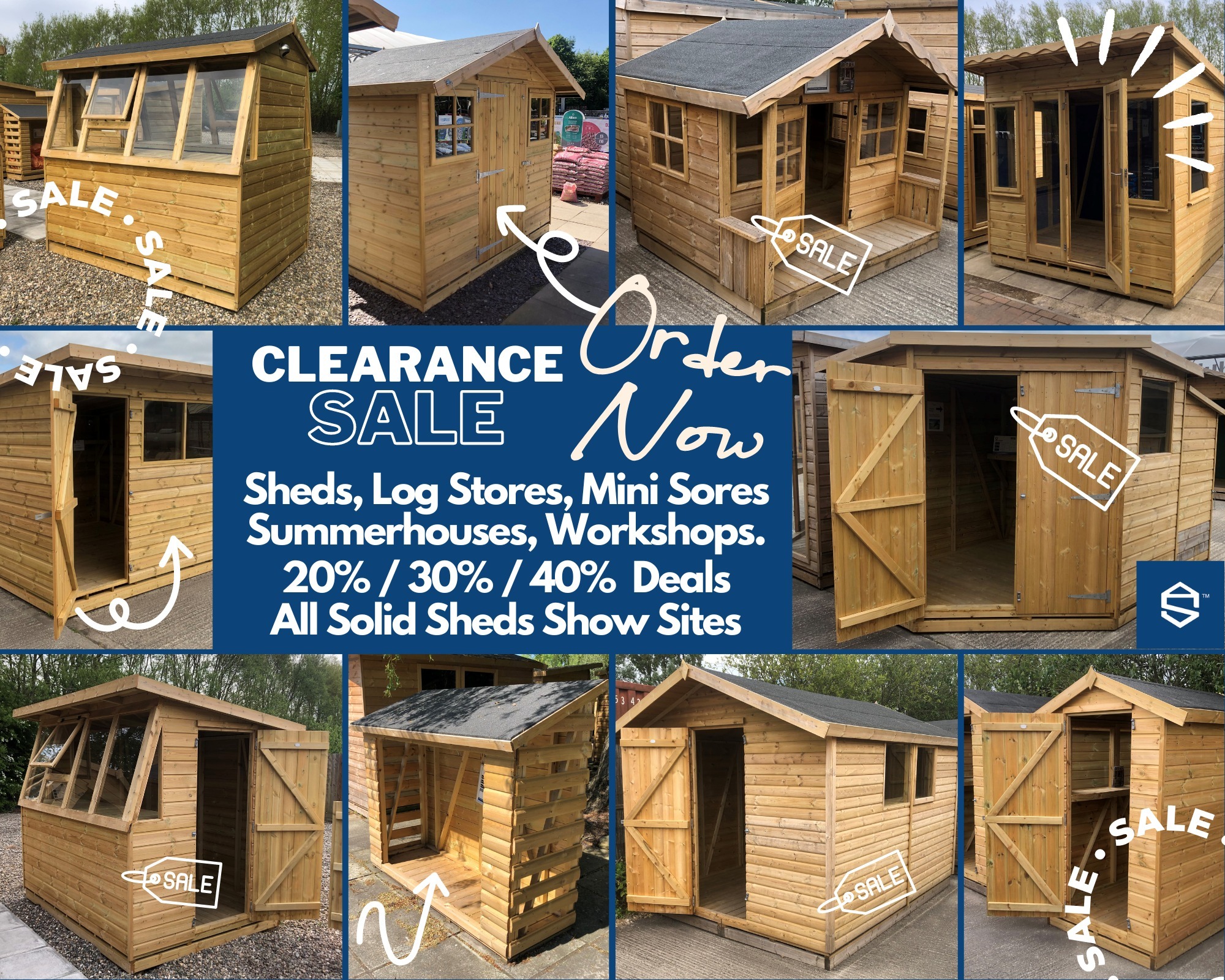 Solid Sheds - Clearance sale on timber garden buildings... | Facebook