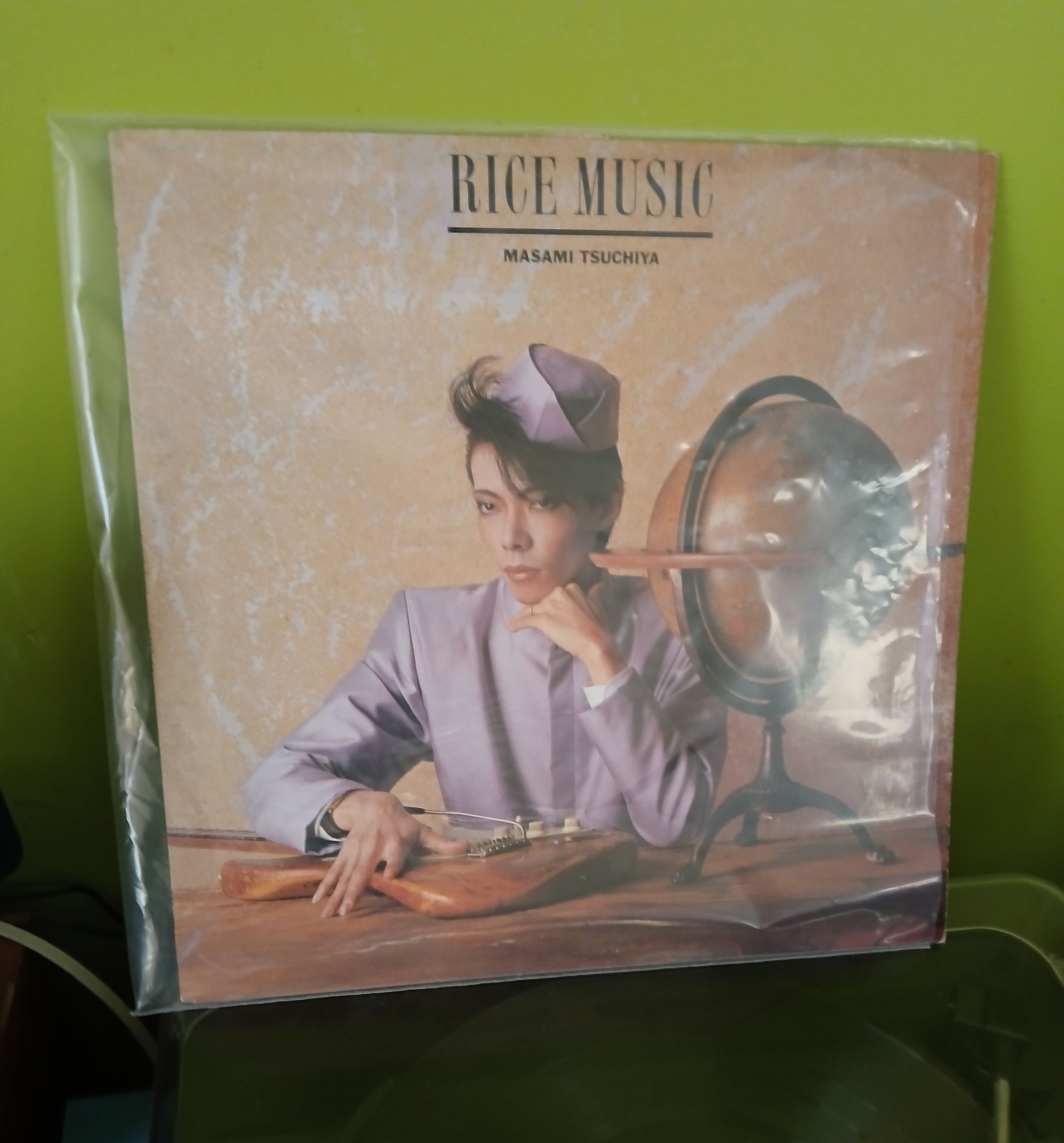 Found rare Masami Tsuchiya Rice Music vinyl album