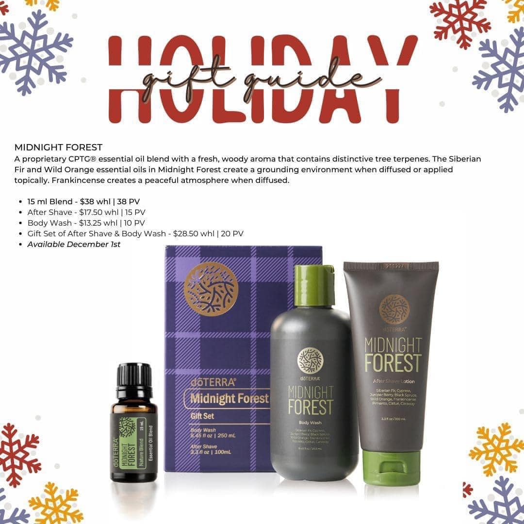 Surround yourself with the aromas of the forest with this Forest