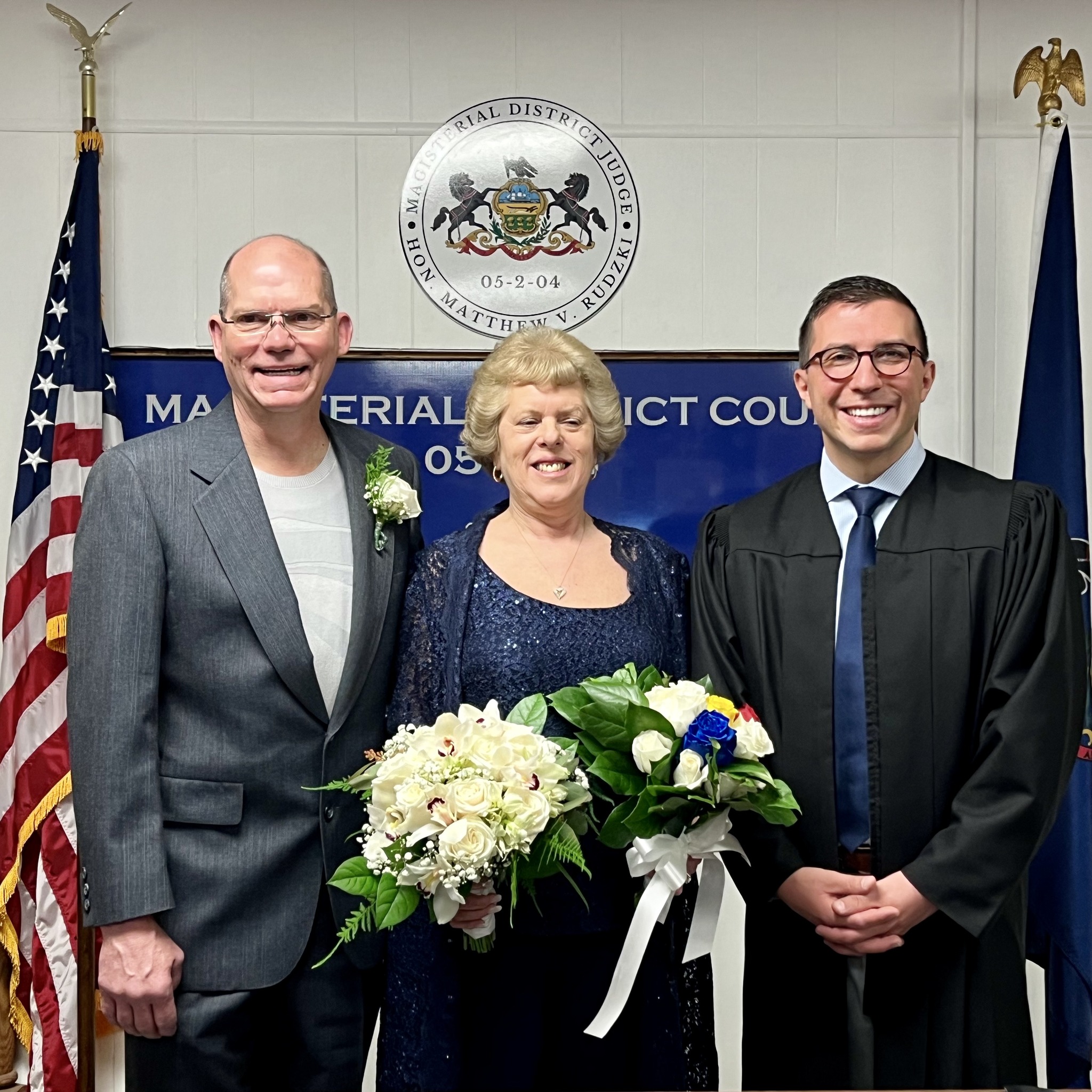 As part of the wedding... - District Judge Matt Rudzki