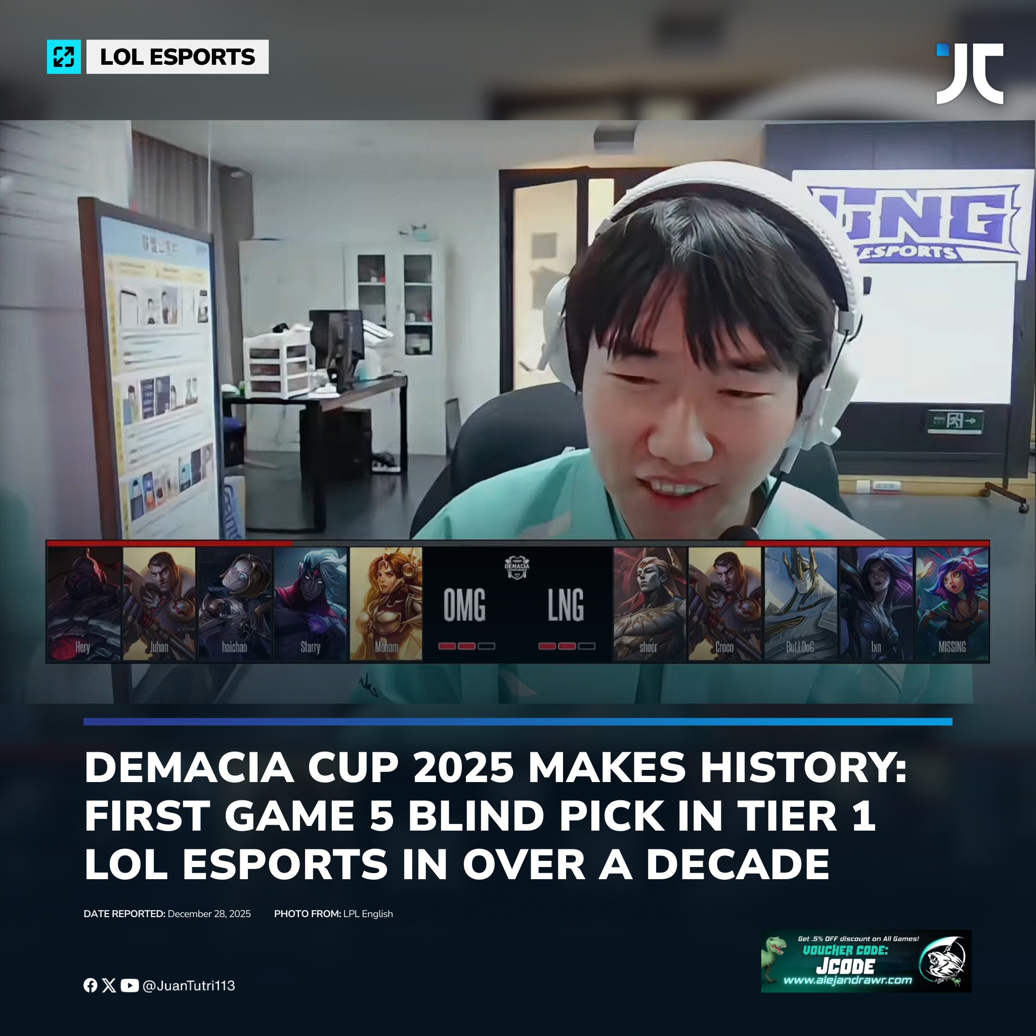 JC - JAYCE VS JAYCE IN DEMACIA CUP 2025. The LPL’s offseason tournament ...