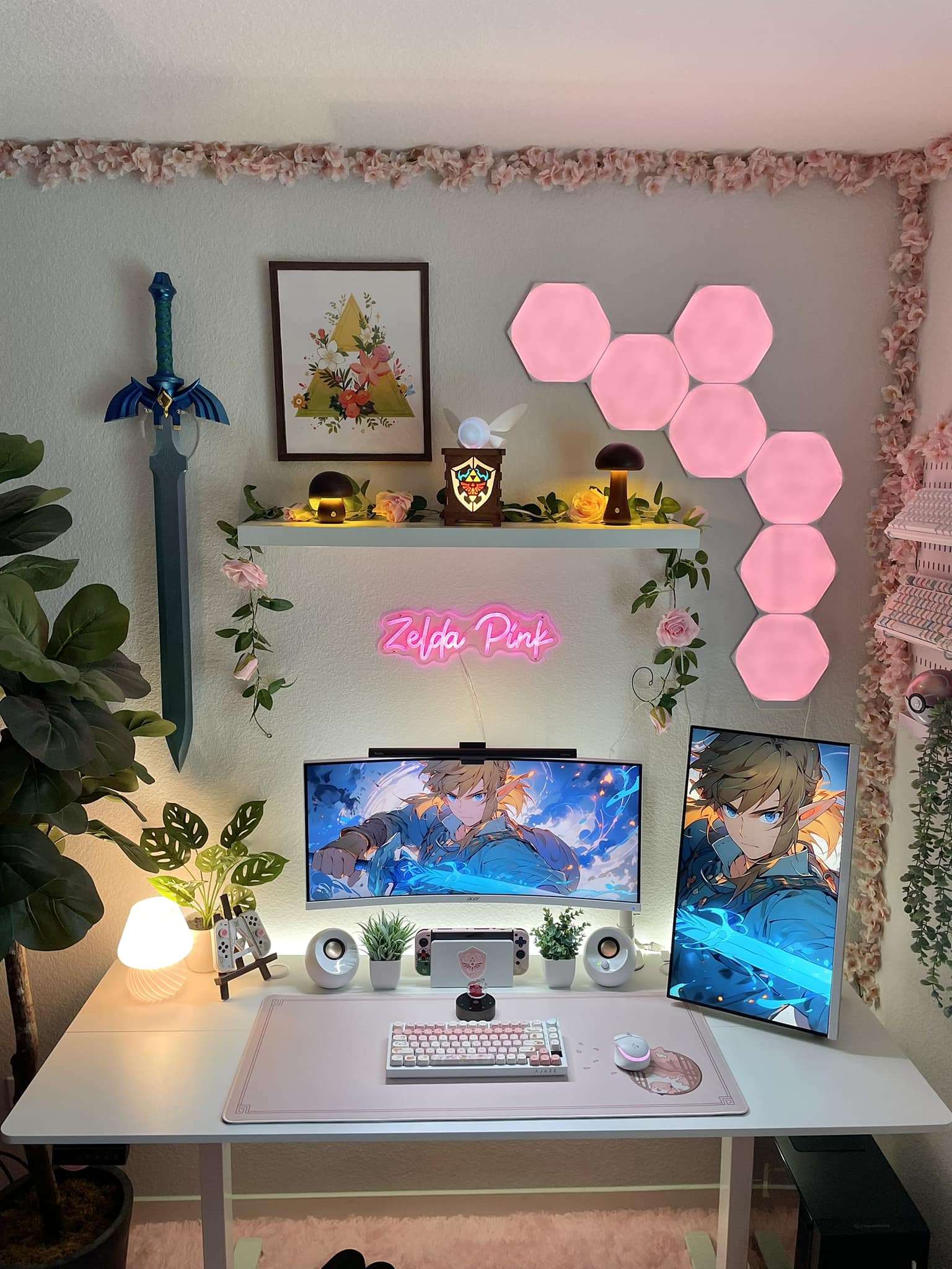 Happy December! Hope you're well 😉 The Zelda Pink Desk will be