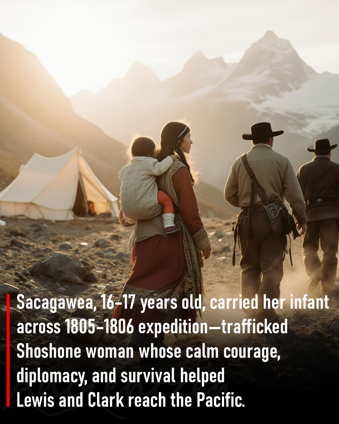 Echoes - Sacagawea was only seventeen when she stepped into one of the ...