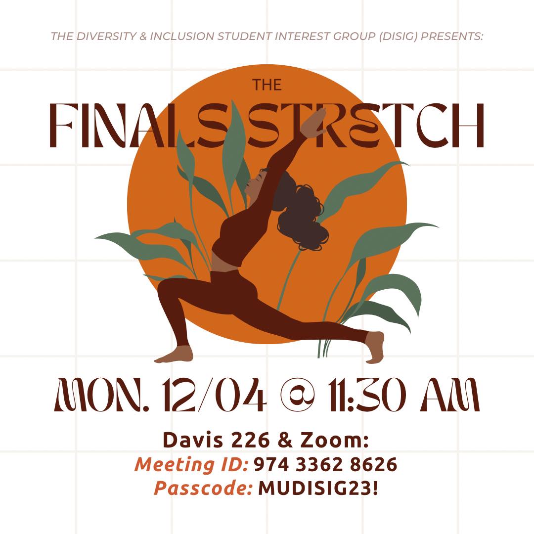 Mercer - It’s the Finals Stretch 🧘🏽 - The Diversity & Inclusion Student ...