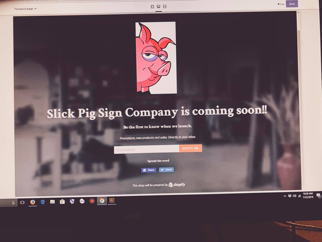 Slick Pig Sign Co.